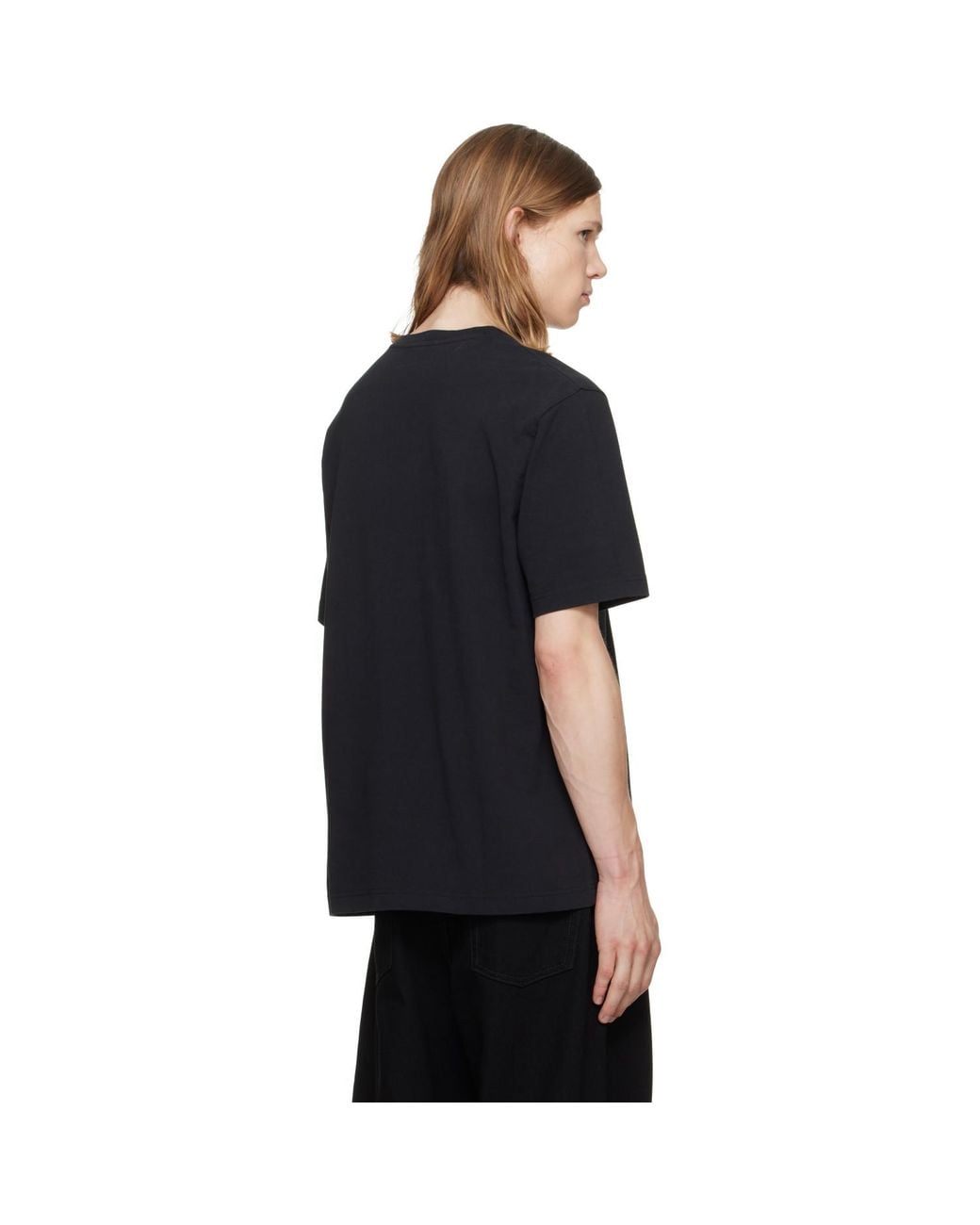 Maison Kitsuné Black Fox Head Comfort T-Shirt for men