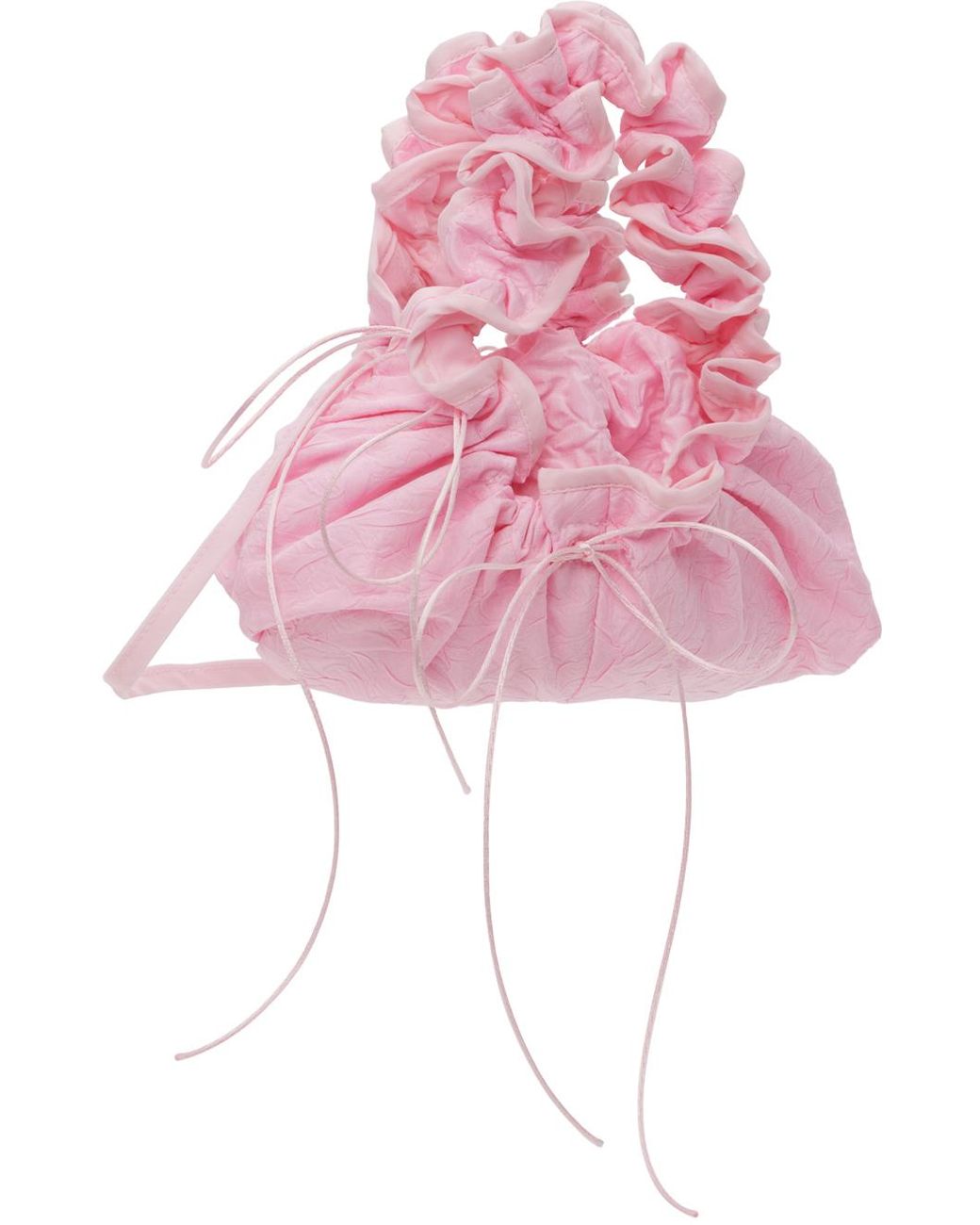 Cecilie Bahnsen Ssense Exclusive Kiku Bag in Pink | Lyst