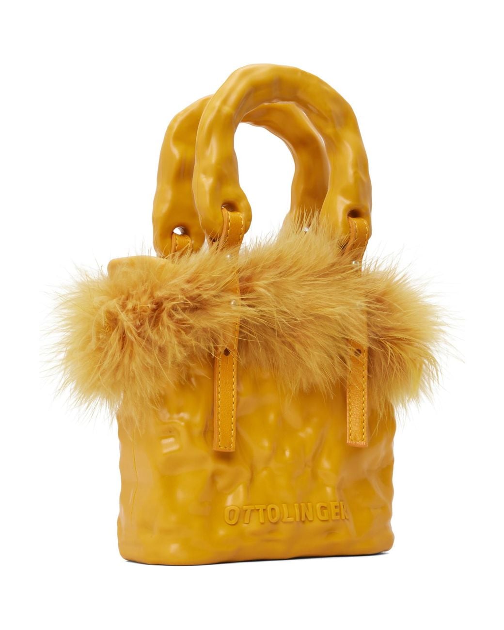 OTTOLINGER Yellow Signature Fluff Ceramic Bag