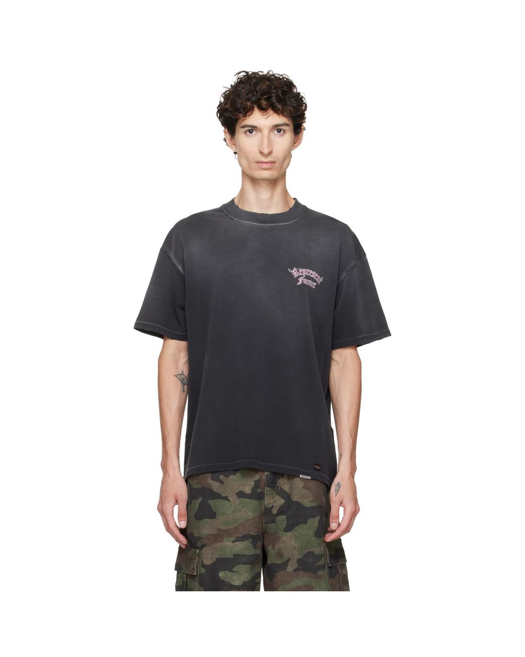 Represent Black Duality T-Shirt for men