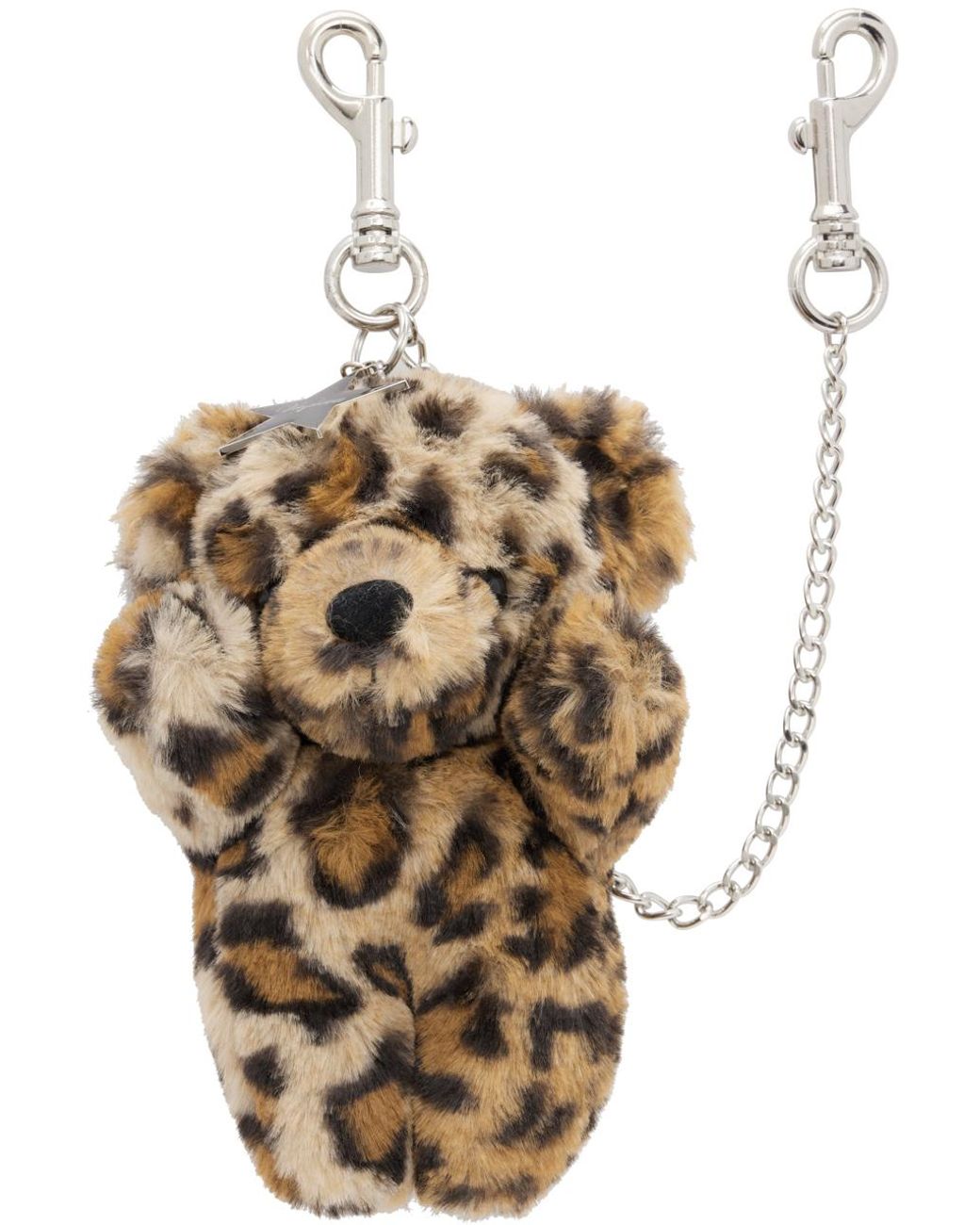 【関税込み】VAQUERA ブラウン Teddy Bear キーチェーン VAQUERA Tan Teddy Bear Keychain in Metallic | Lyst Australia