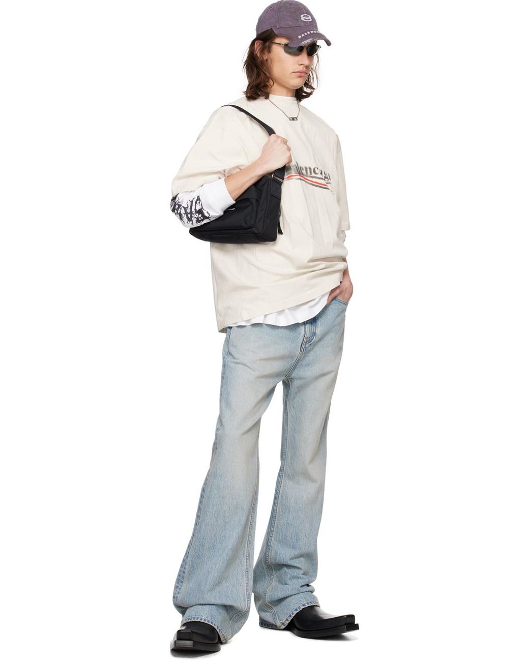 人気★関税込【BALENCIAGA】Explorer スリングポーチ 送料込み+BALENCIAGA+EXPLORER スリングポーチ (BALENCIAGA