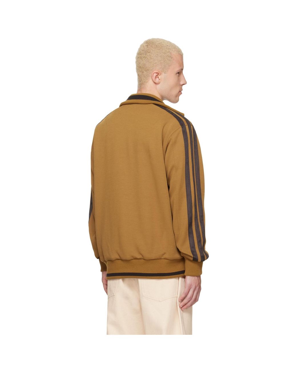 Wales Bonner Brown Tan Y-3 Edition Track Jacket for men