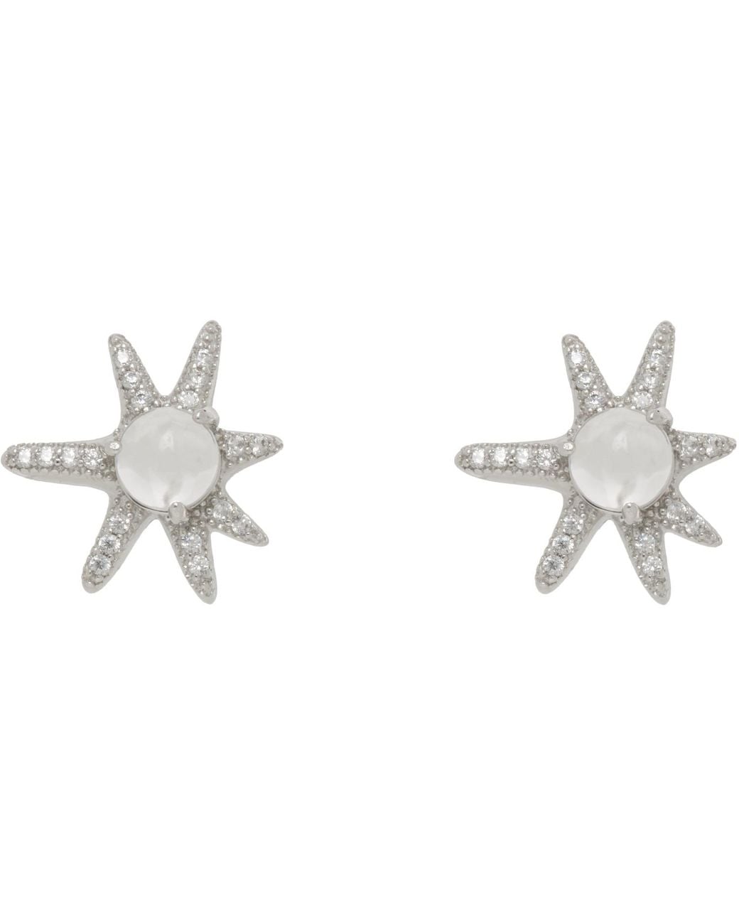 Collina Strada Metallic Aster Earrings