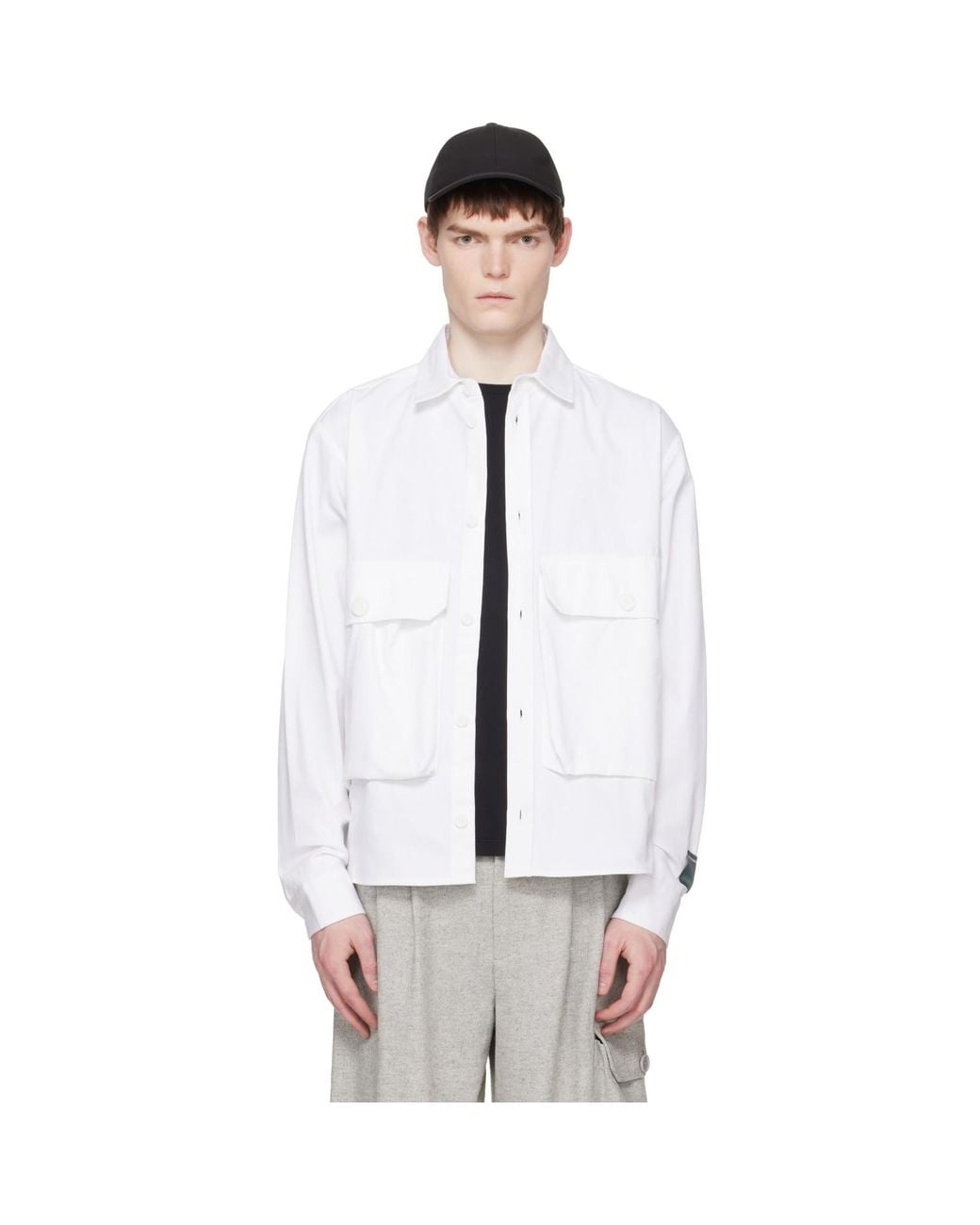 Reese Cooper White Shirt for men