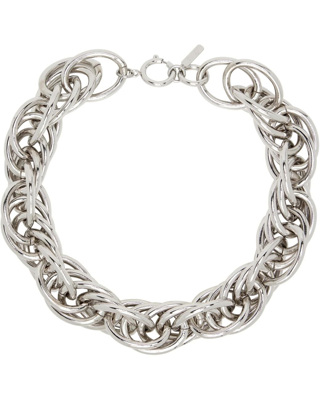 Justine Clenquet Metallic Cara Xl Choker