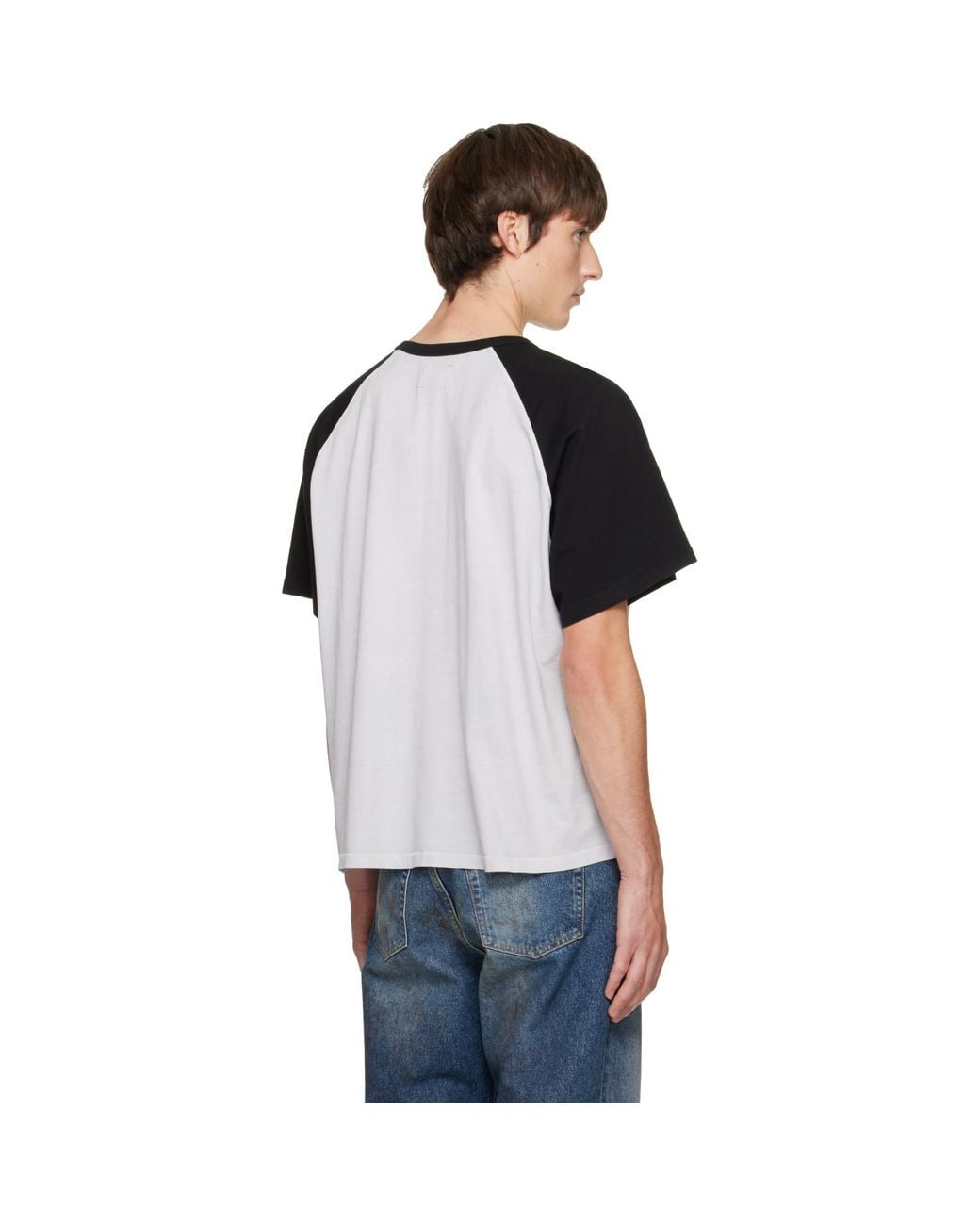 Rhude Black 4X4 Spirit Raglan T-Shirt for men