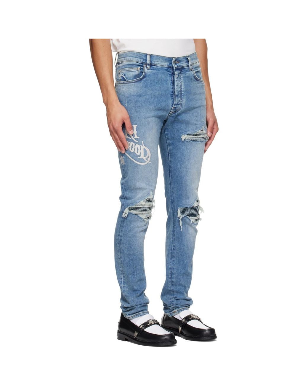 Amiri Blue Hollywood' Mx1 Jeans for men