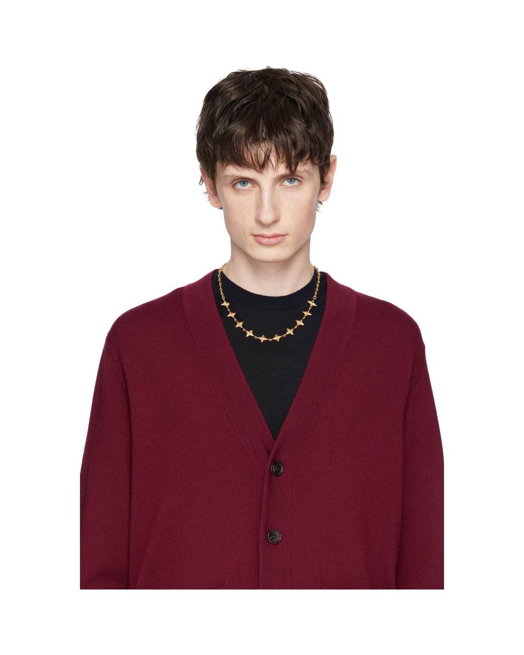 Emanuele Bicocchi Multicolor Stella Ventis Half Chain Necklace for men