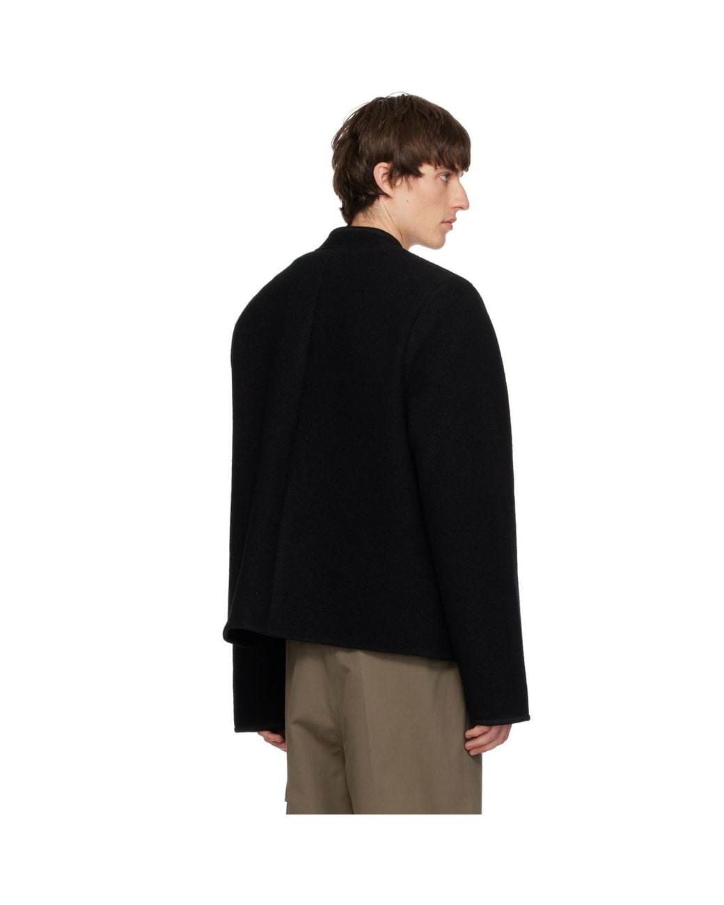 Rier Black Walker Jacket for men