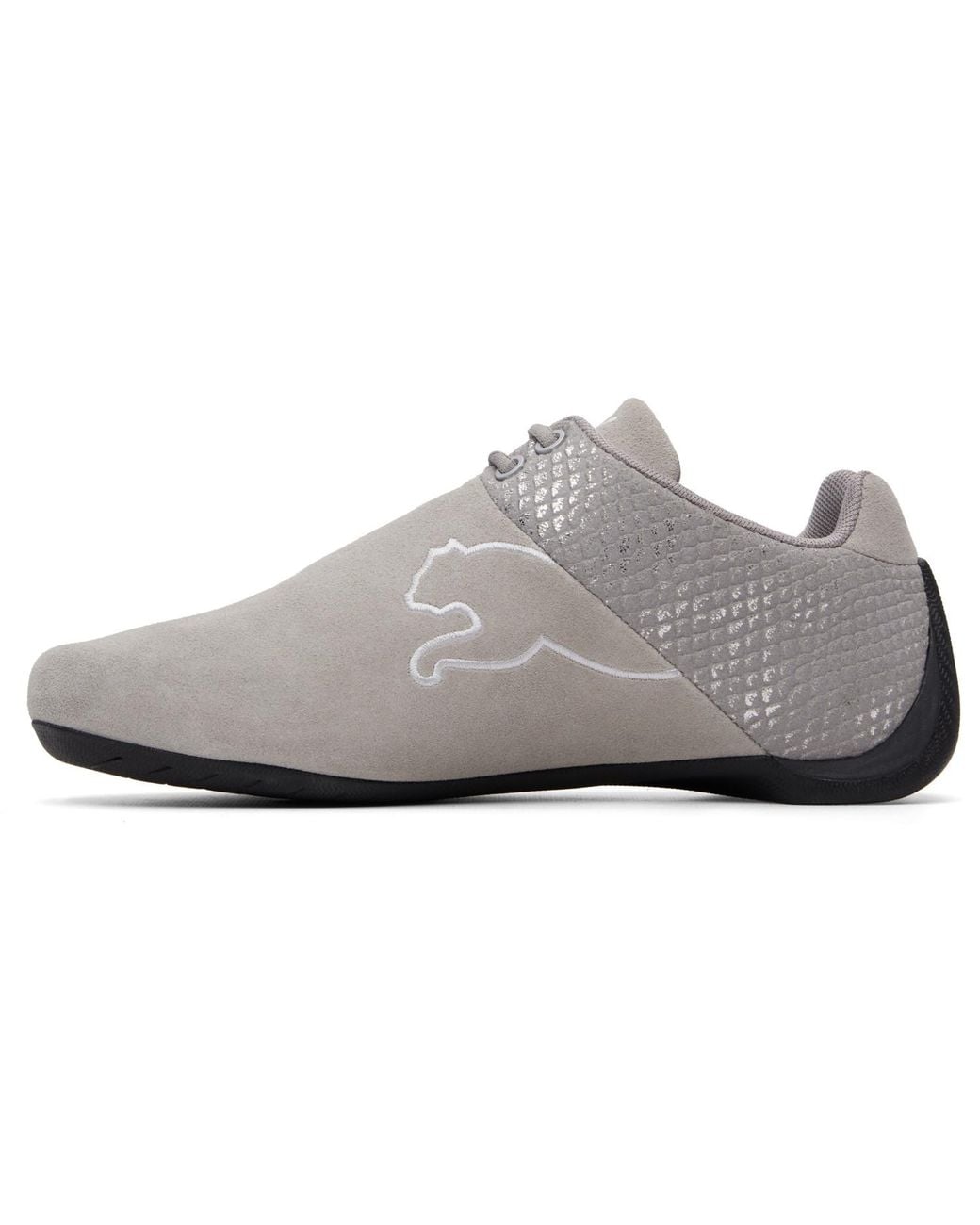 PUMA Gray Future Cat Emboss Sneakers