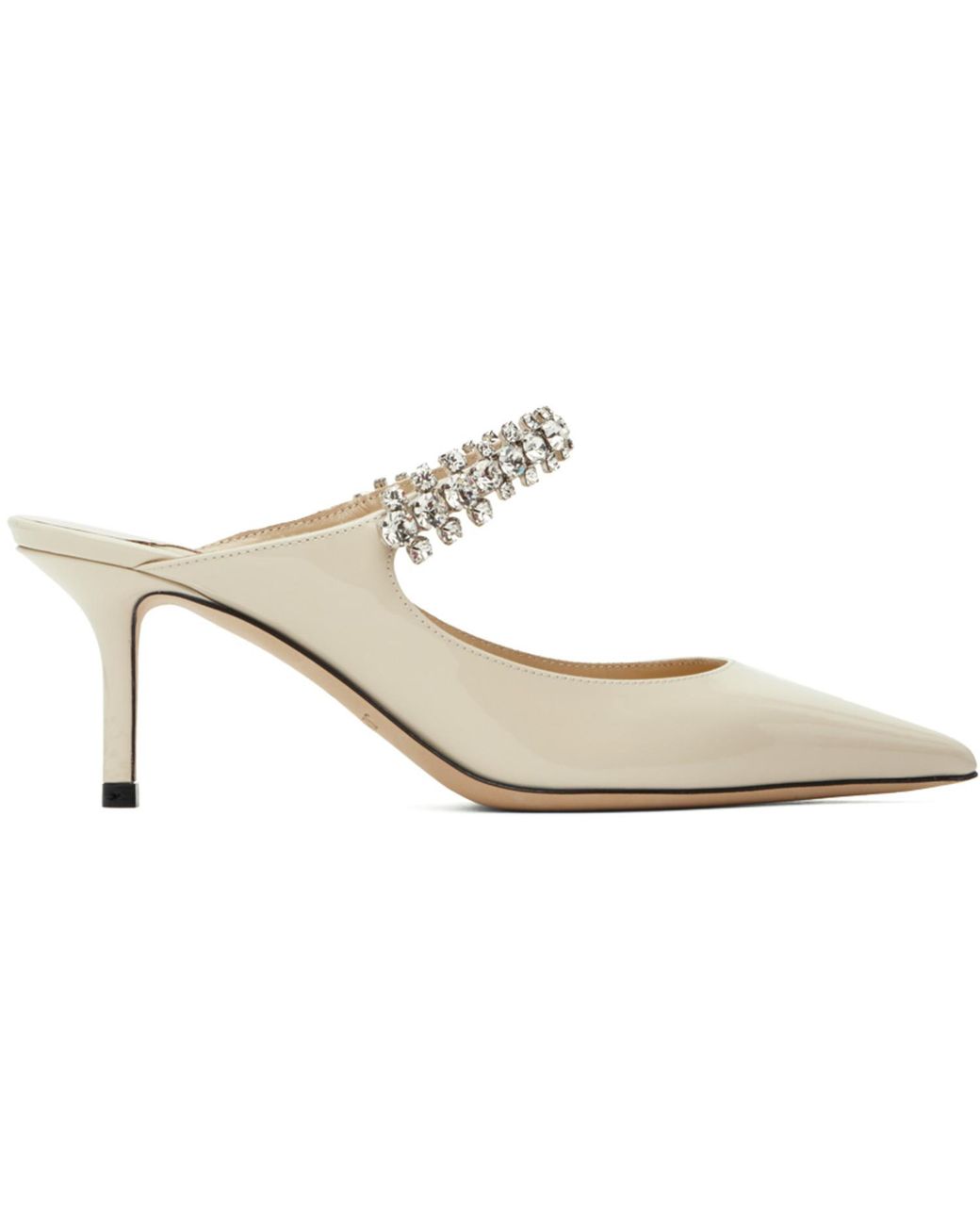 Jimmy Choo Black Off- Bing 65 Heels