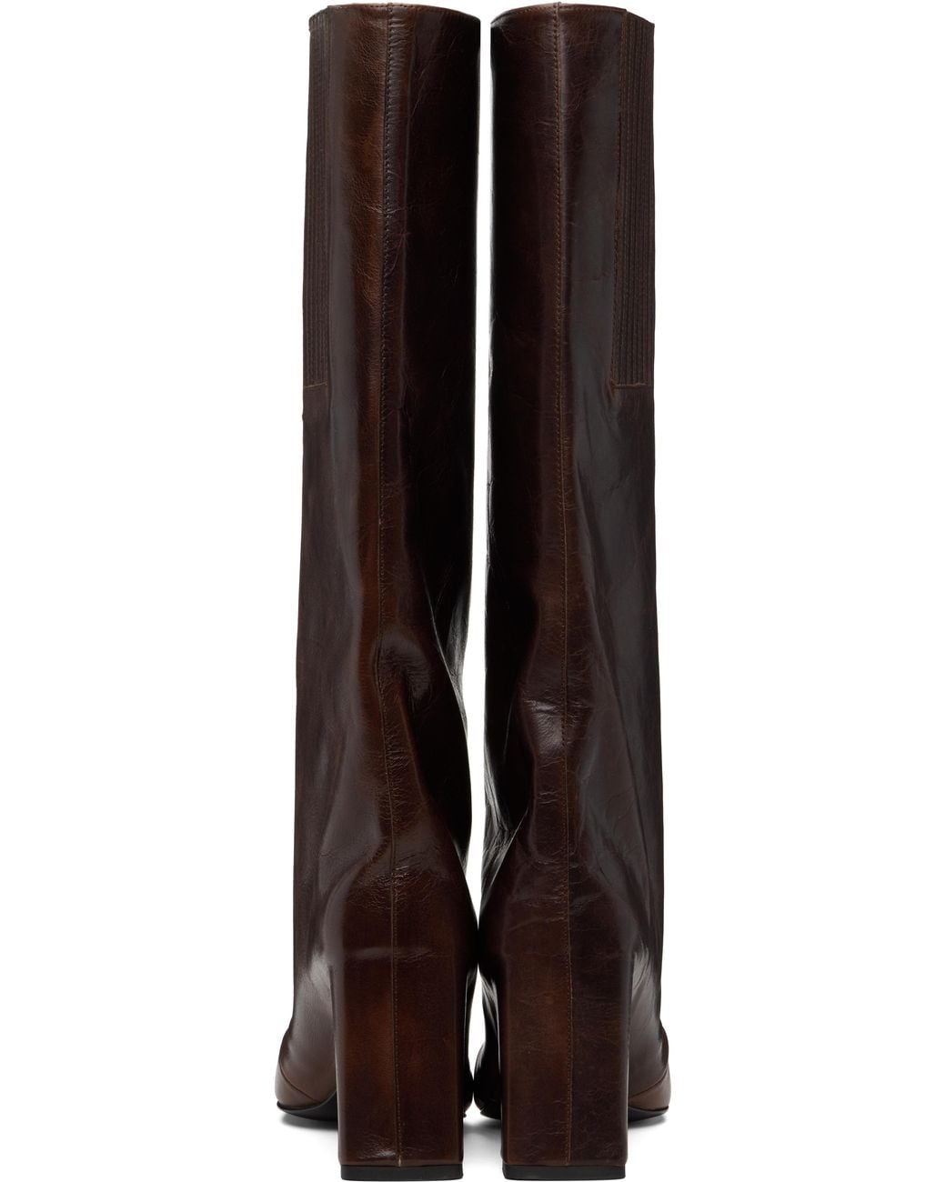 Coperni Brown Bridge Tall Boots