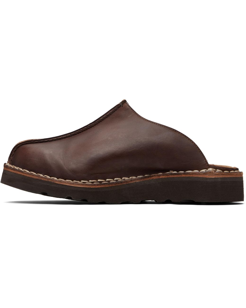 Needles Black Papillon Embossed Mountain Slip-In Loafers for men