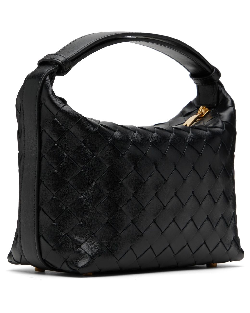 Bottega Veneta Black Mini Wallace Bag