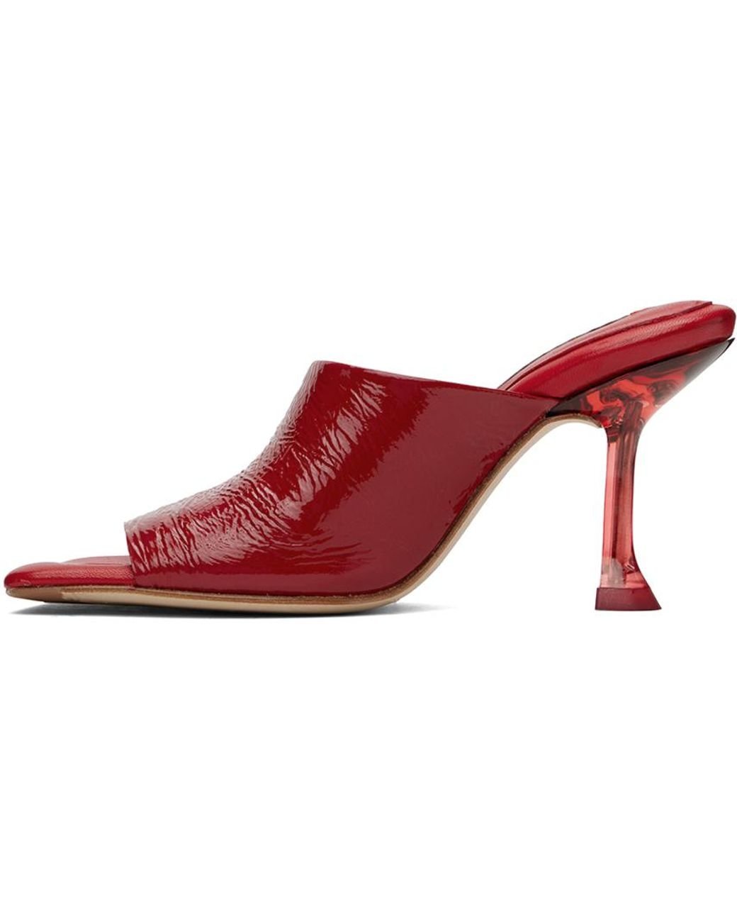 Miista Miri Mules in Red | Lyst Canada