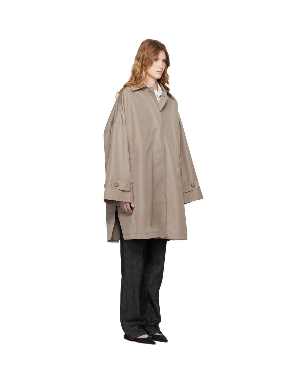 Totême  Natural Car Trench Coat