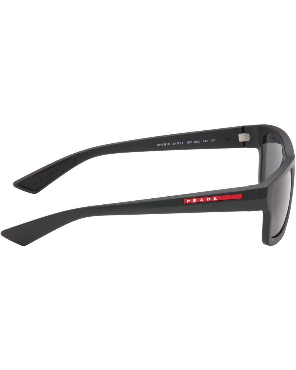 Prada Gray Ps B10S Sunglasses for men