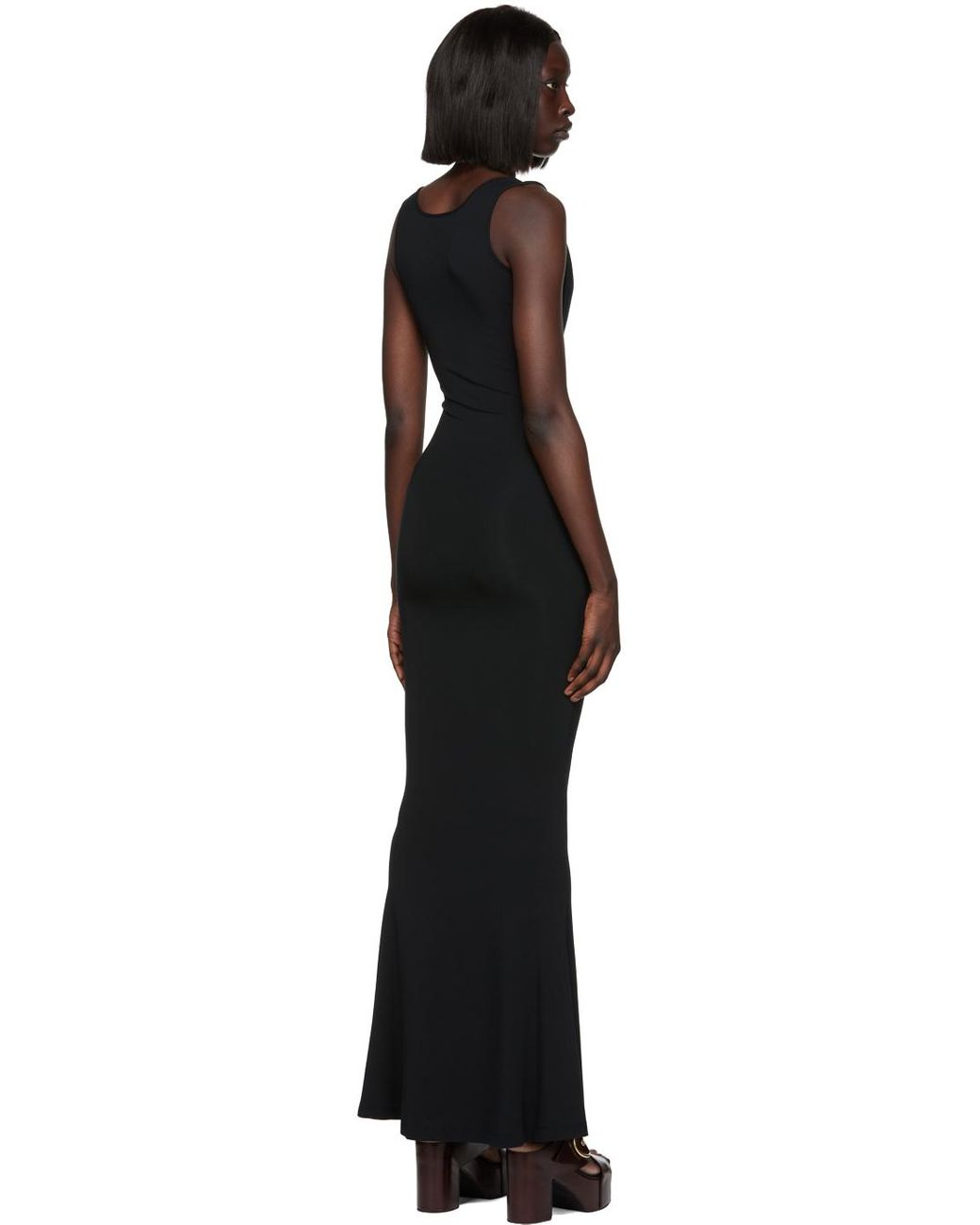 【Vivienne Westwood】Liz ドレープ ジャージー マキシドレス Vivienne Westwood Viviee Westwood Liz Maxi Dress in Black