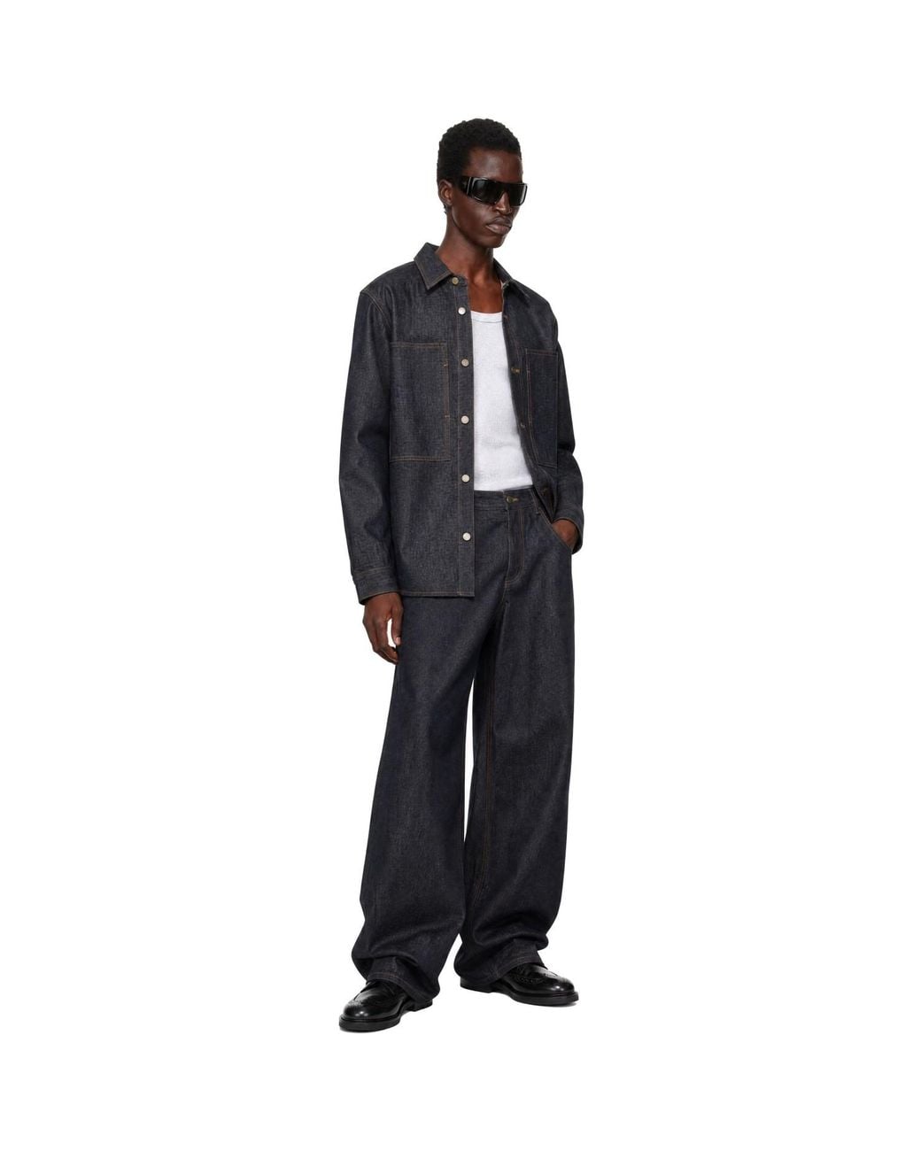Entire studios Black Ascent Jeans for men