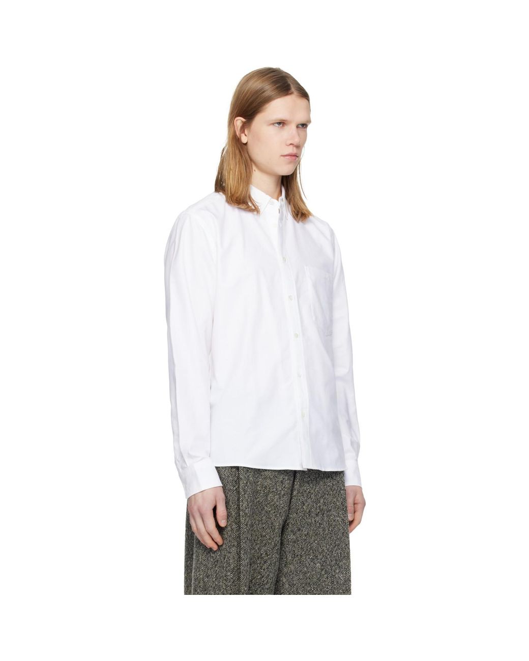 Isabel Marant White Jasolo Shirt for men