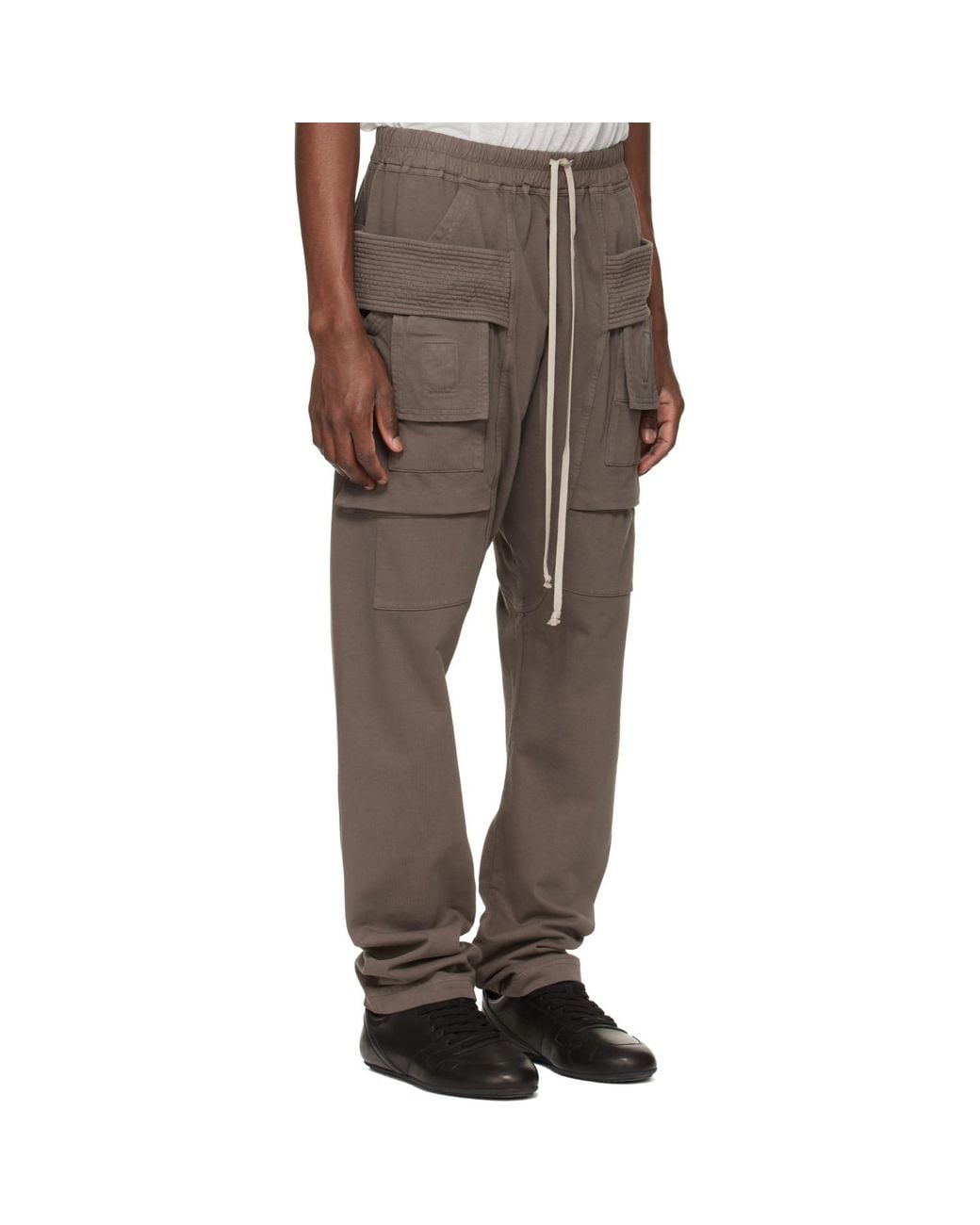 Rick Owens Multicolor Temple Creatch Drawstring Cargo Pants for men