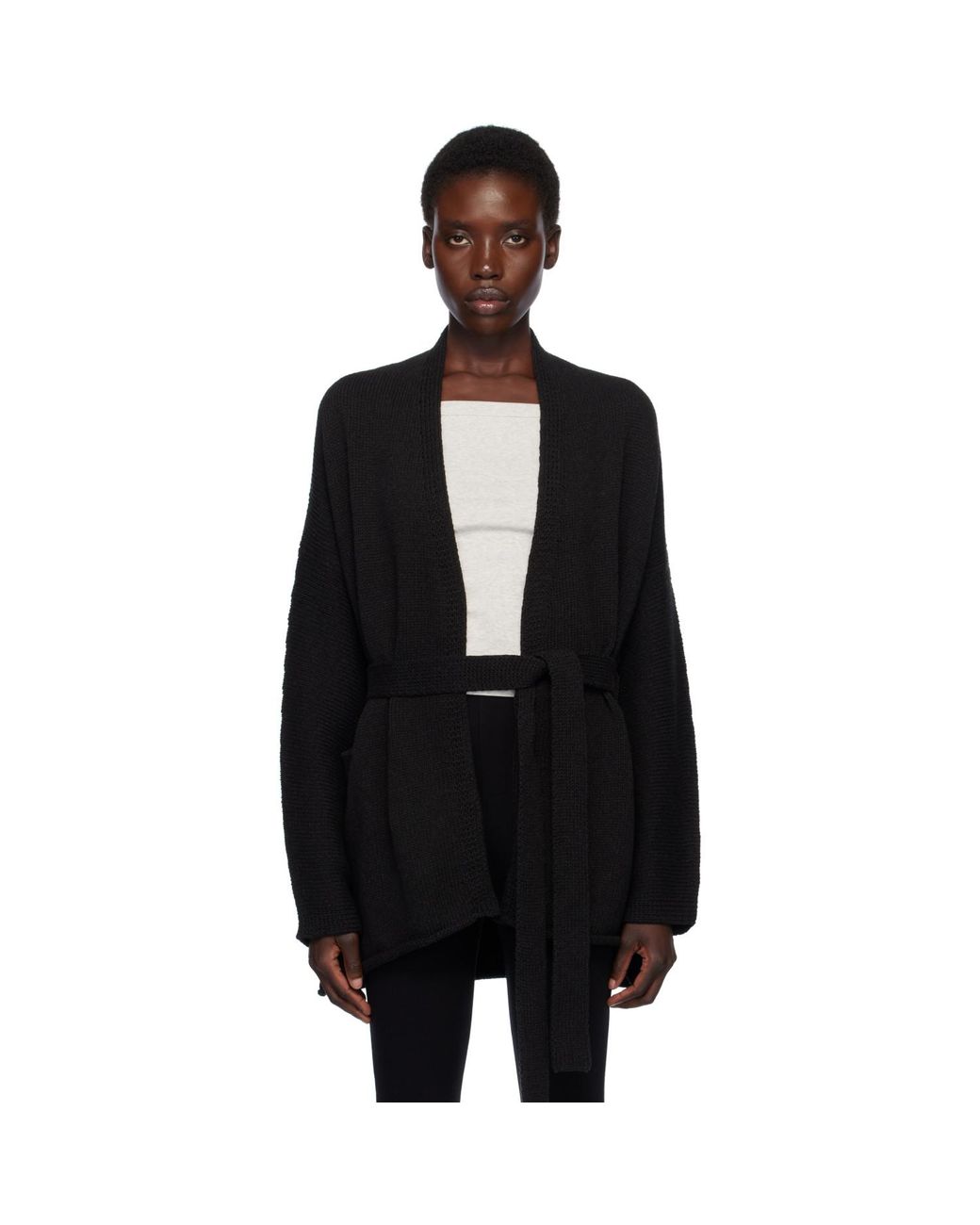 Lauren Manoogian Black Coto Cardigan