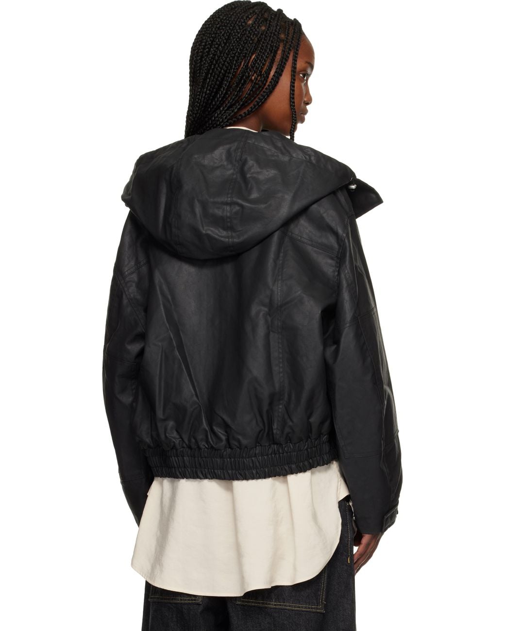 Studio Nicholson Black Cabot Jacket