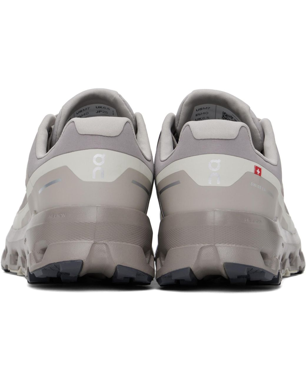 On Shoes Black Taupe Cloudvista 2 Waterproof Sneakers for men