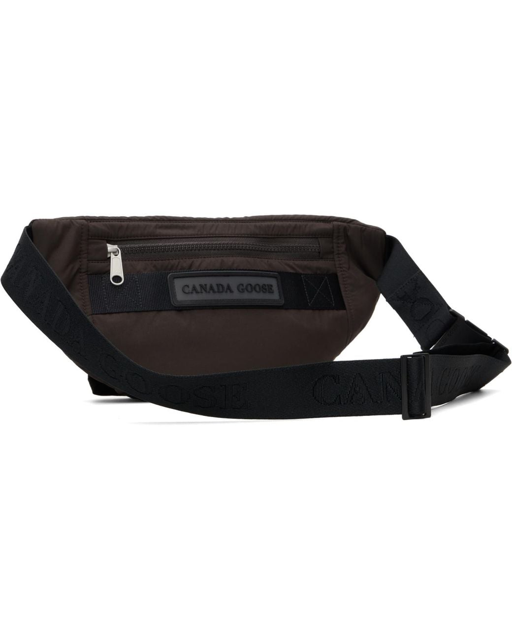 Canada Goose Black Enduraluxe Waist Belt Bag