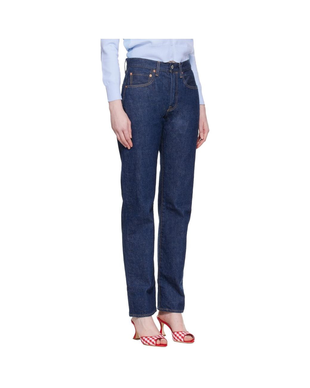 Levi's Blue '70S 501 Jeans