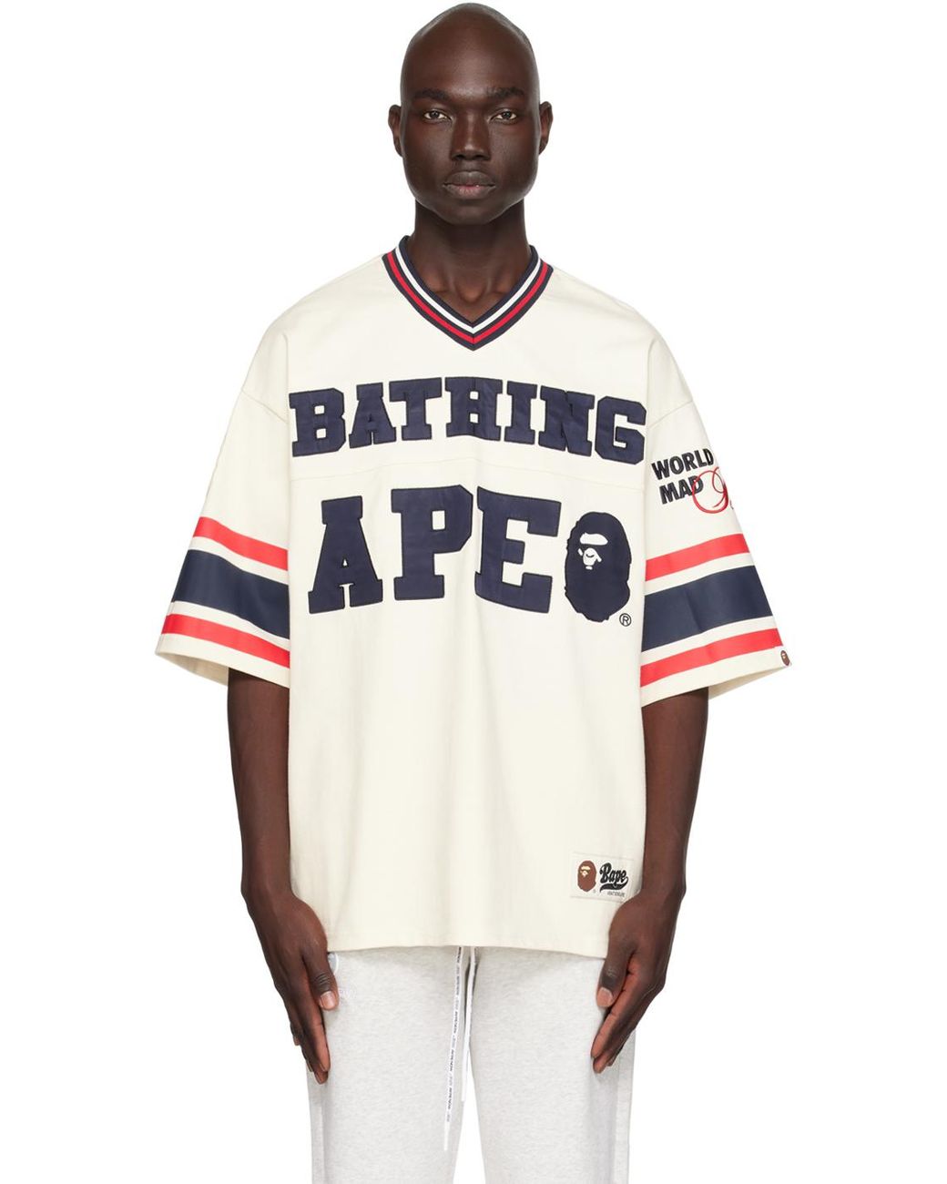 A BATHING APE ゲームシャツ A BATHING APE - ア ベイシング エイプ A BATHING APE サッカー ゲーム