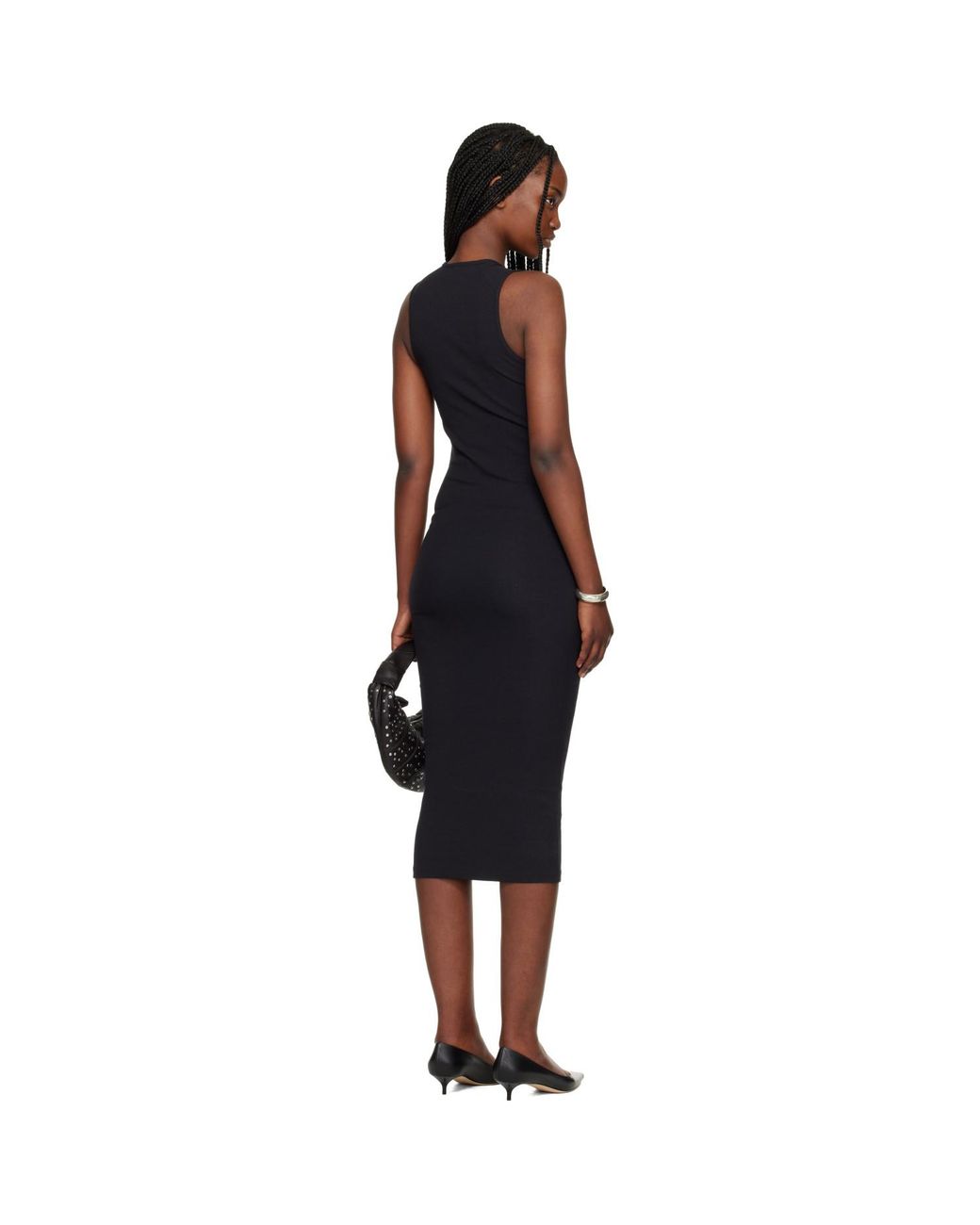Fear Of God Black Fitted Tank Maxi Dress