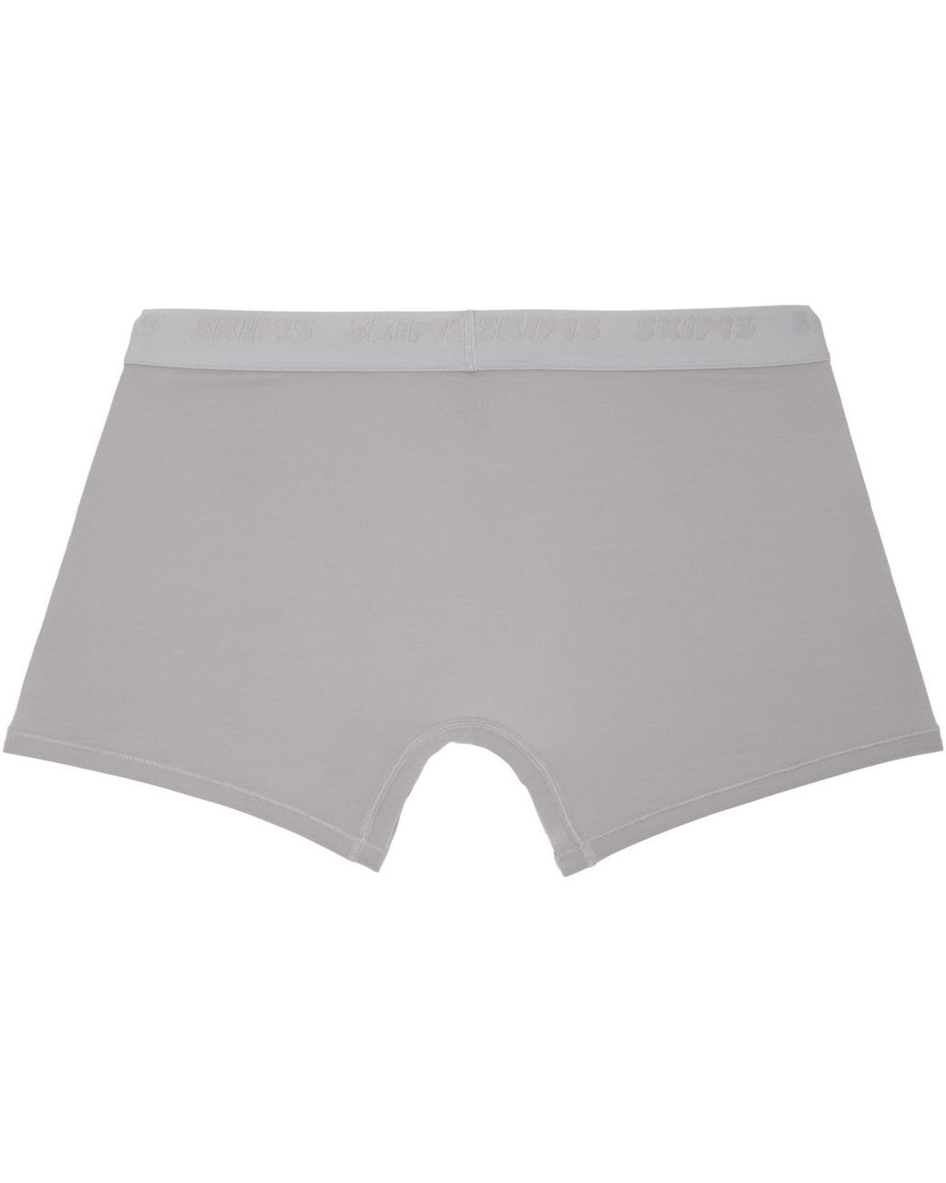 Skims Gray Three-Pack Stretch 3 Boxer Briefs for men