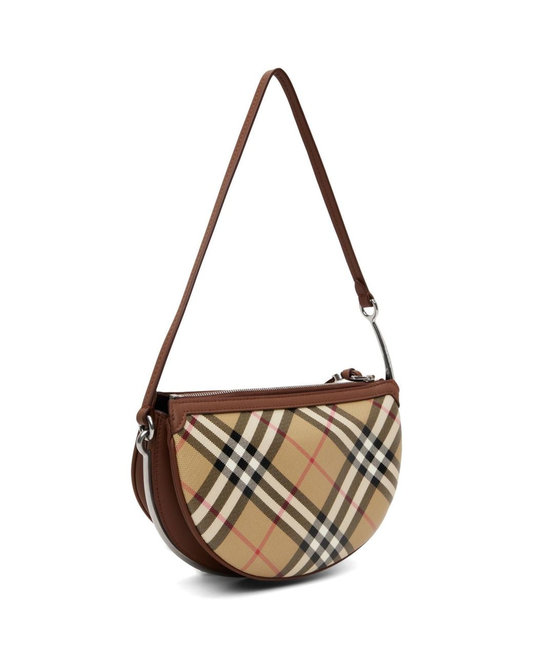 Burberry Metallic Small Bridle Saddle Bag