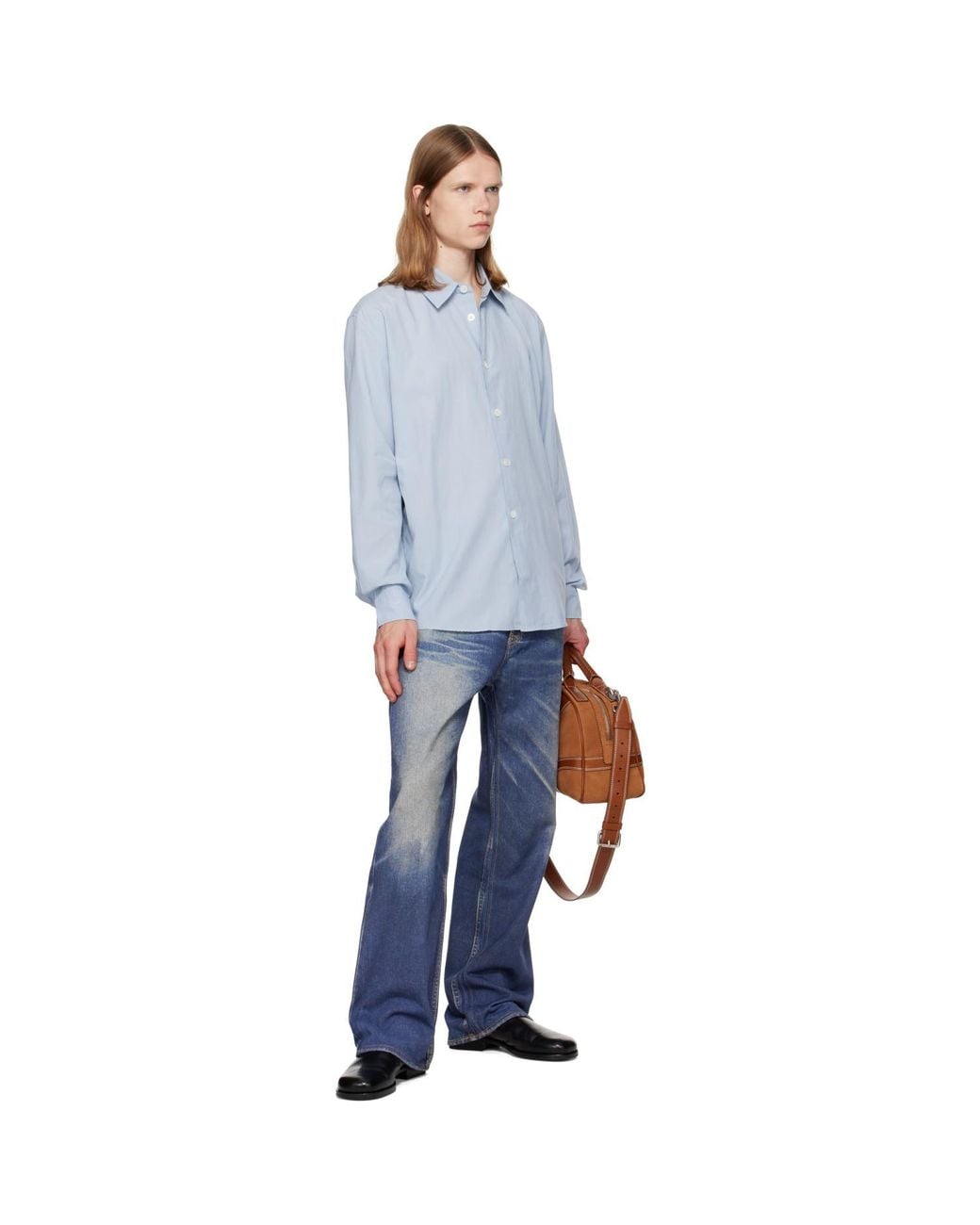 Our Legacy Blue Beyond Shirt for men