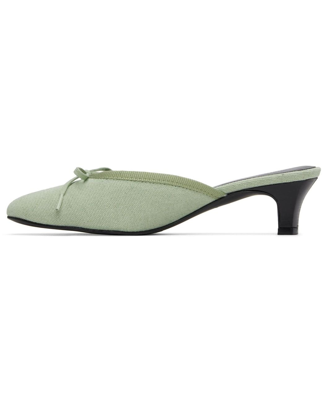 Paloma Wool Black Petra Mule Heels