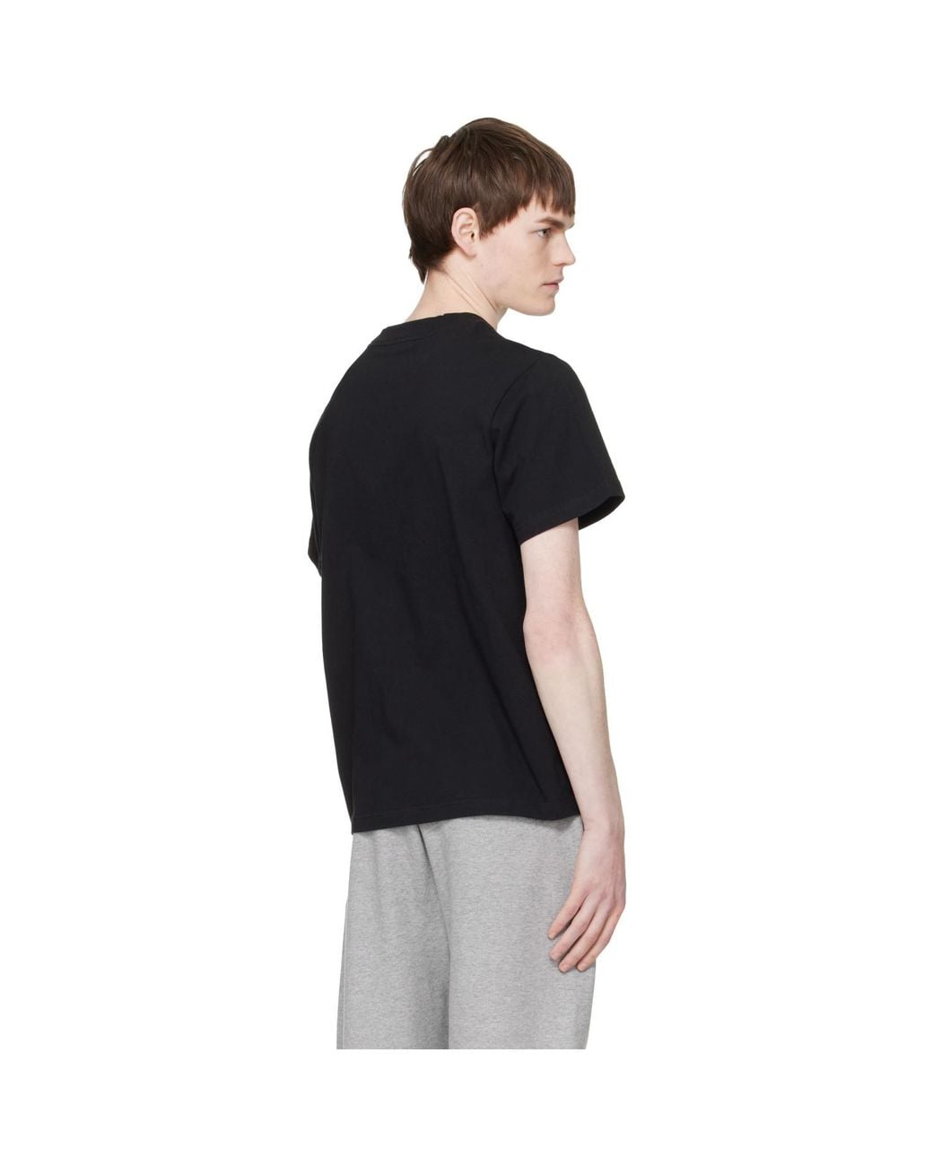 Entire studios Black Standard T-Shirt for men