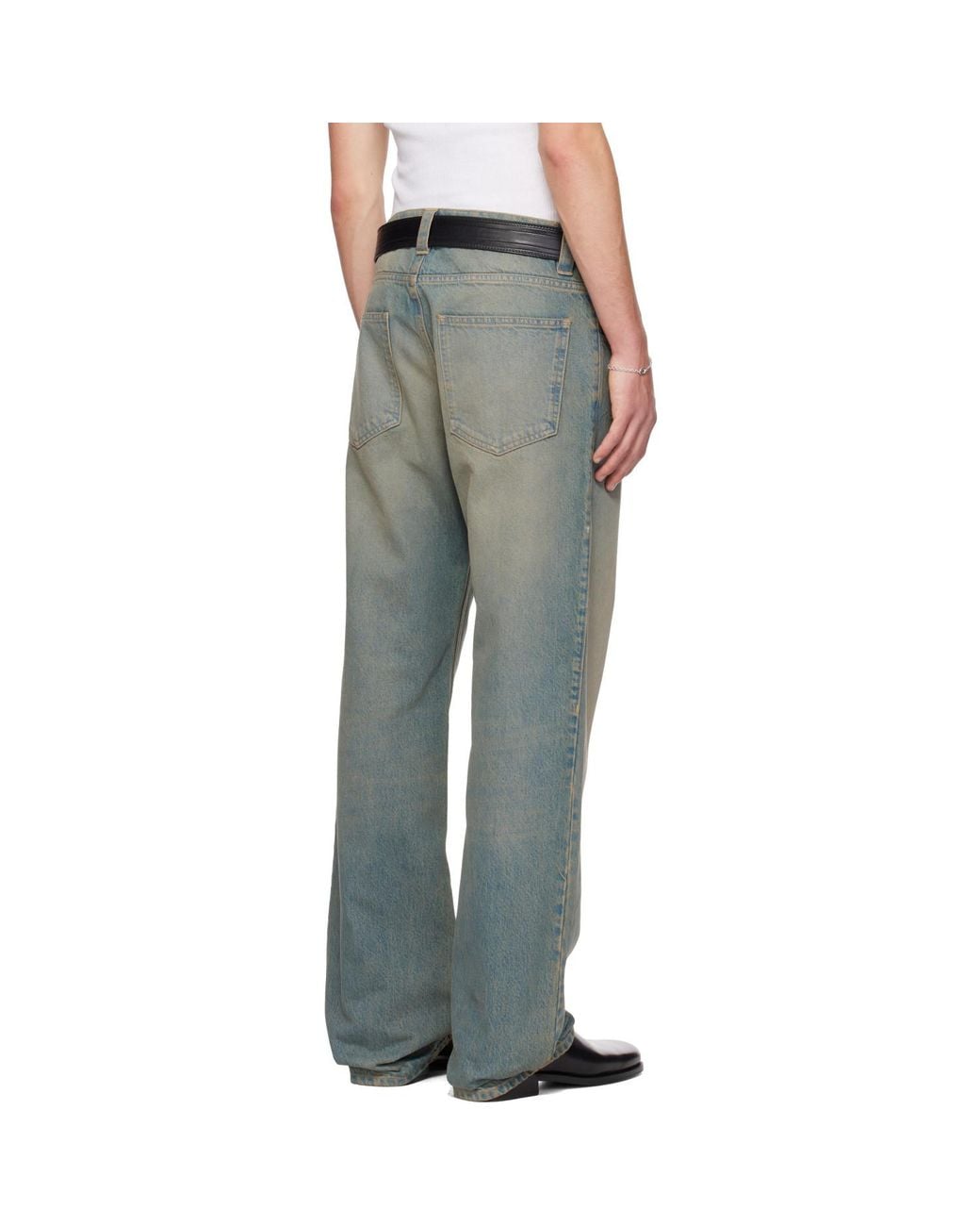 SECONDA Gray Elmo Jeans for men