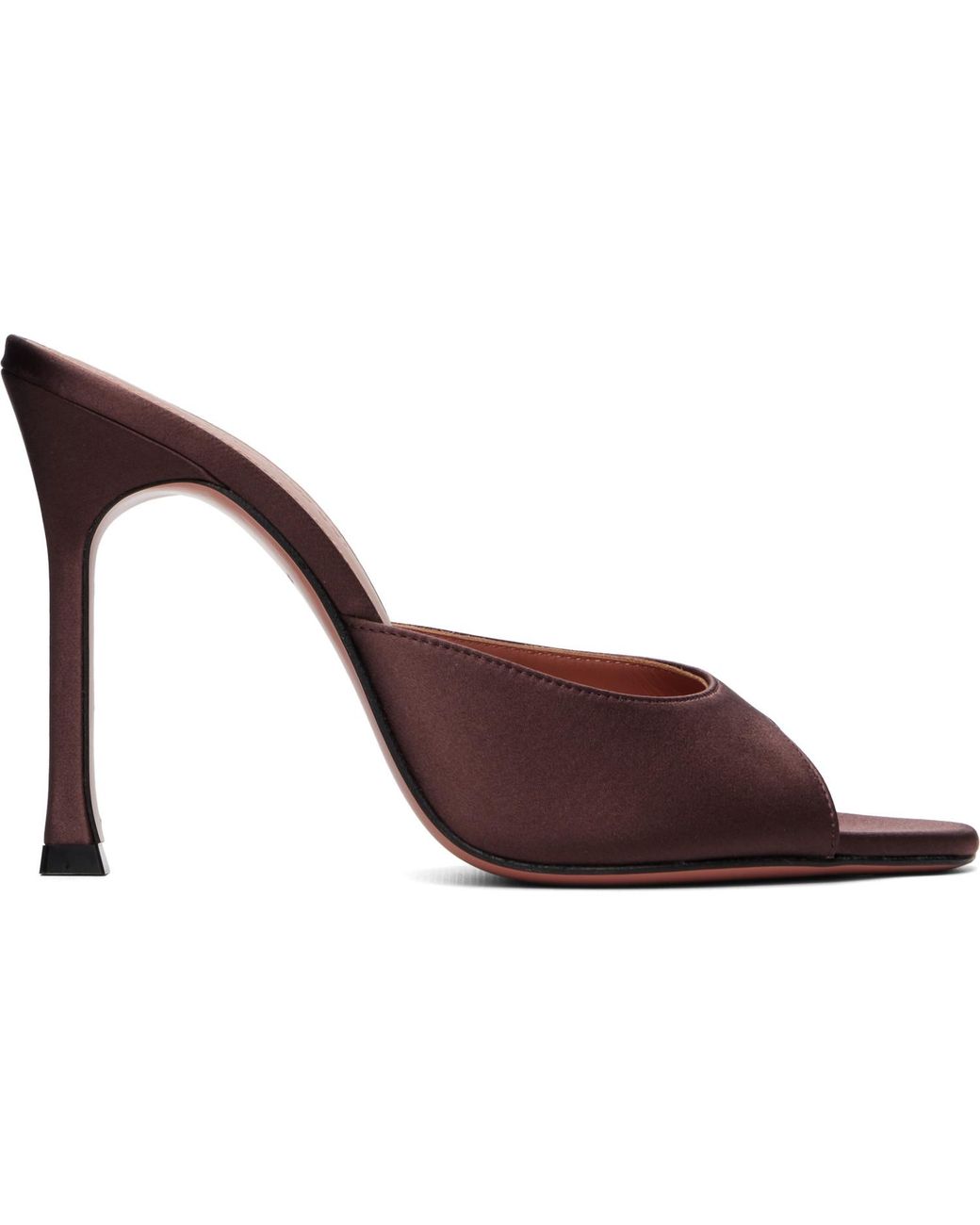AMINA MUADDI Brown Alexa Slipper 105 Heeled Sandals