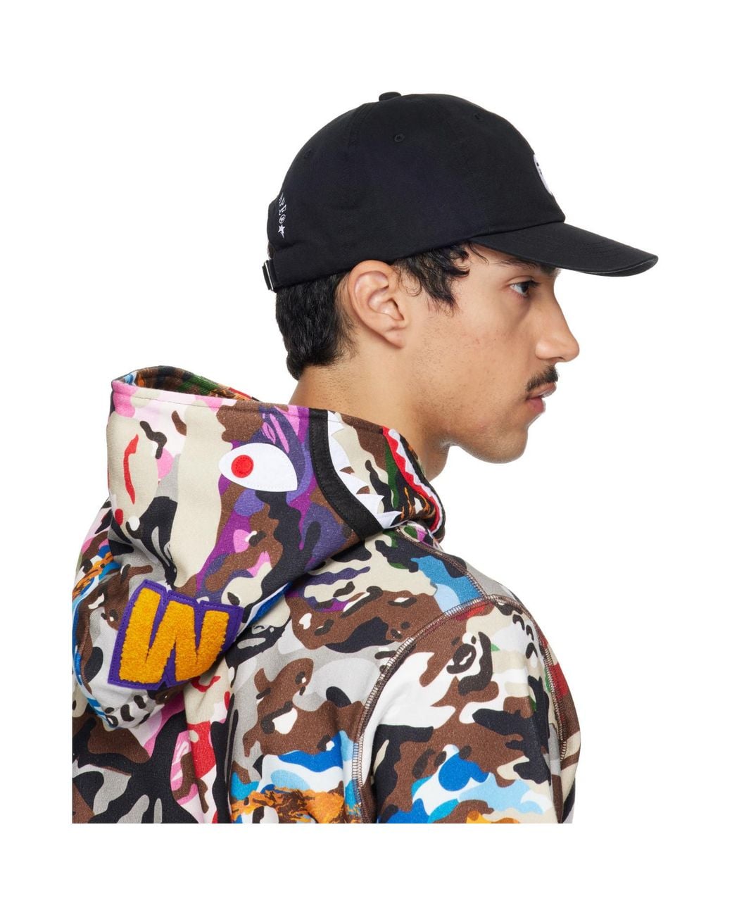 A Bathing Ape Blue Ape Head Cap for men
