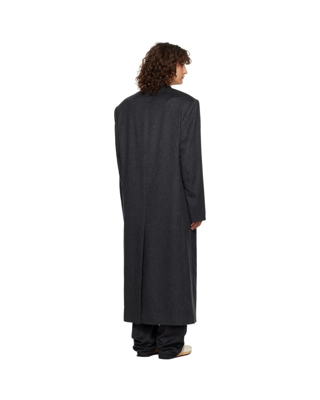 The Row Black Harisi Coat