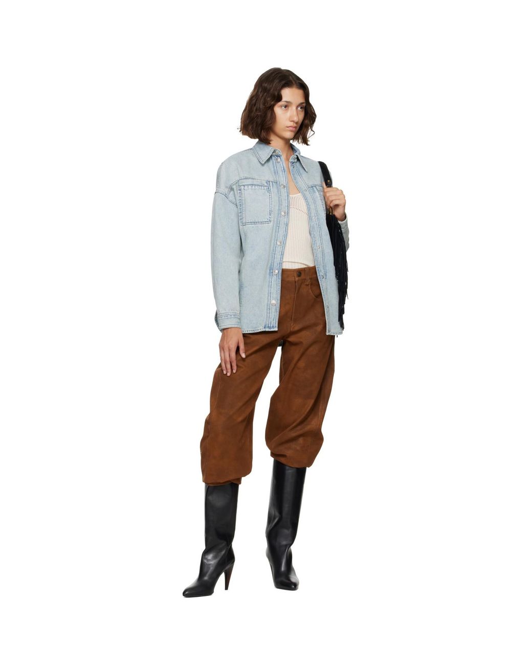 Isabel Marant Blue Imana Denim Jacket
