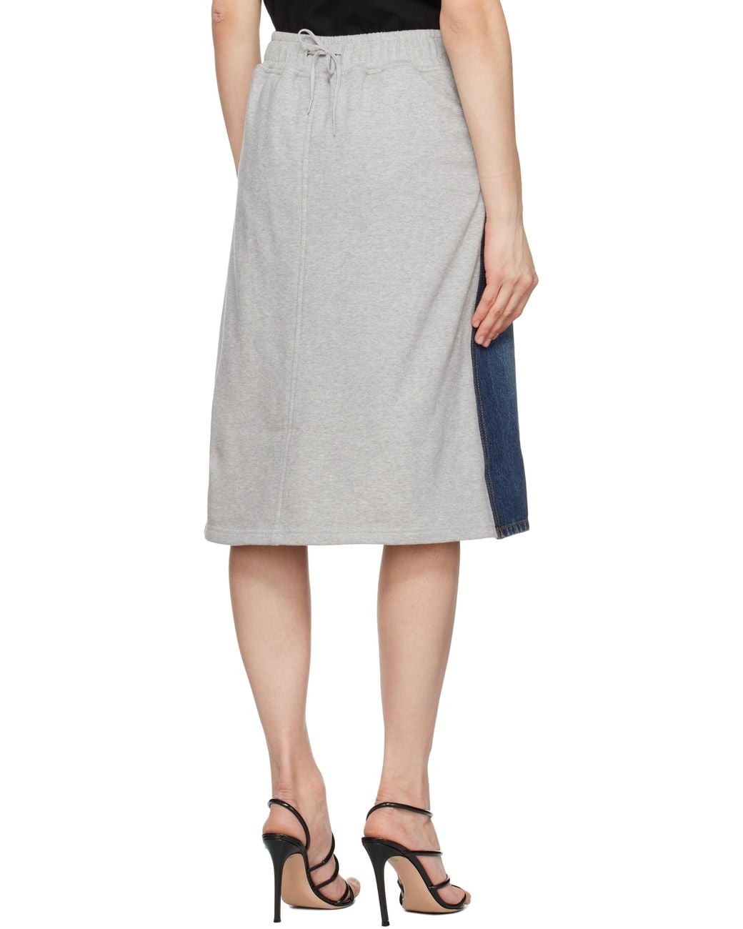 Pushbutton Blue Hybrid Regular Skort