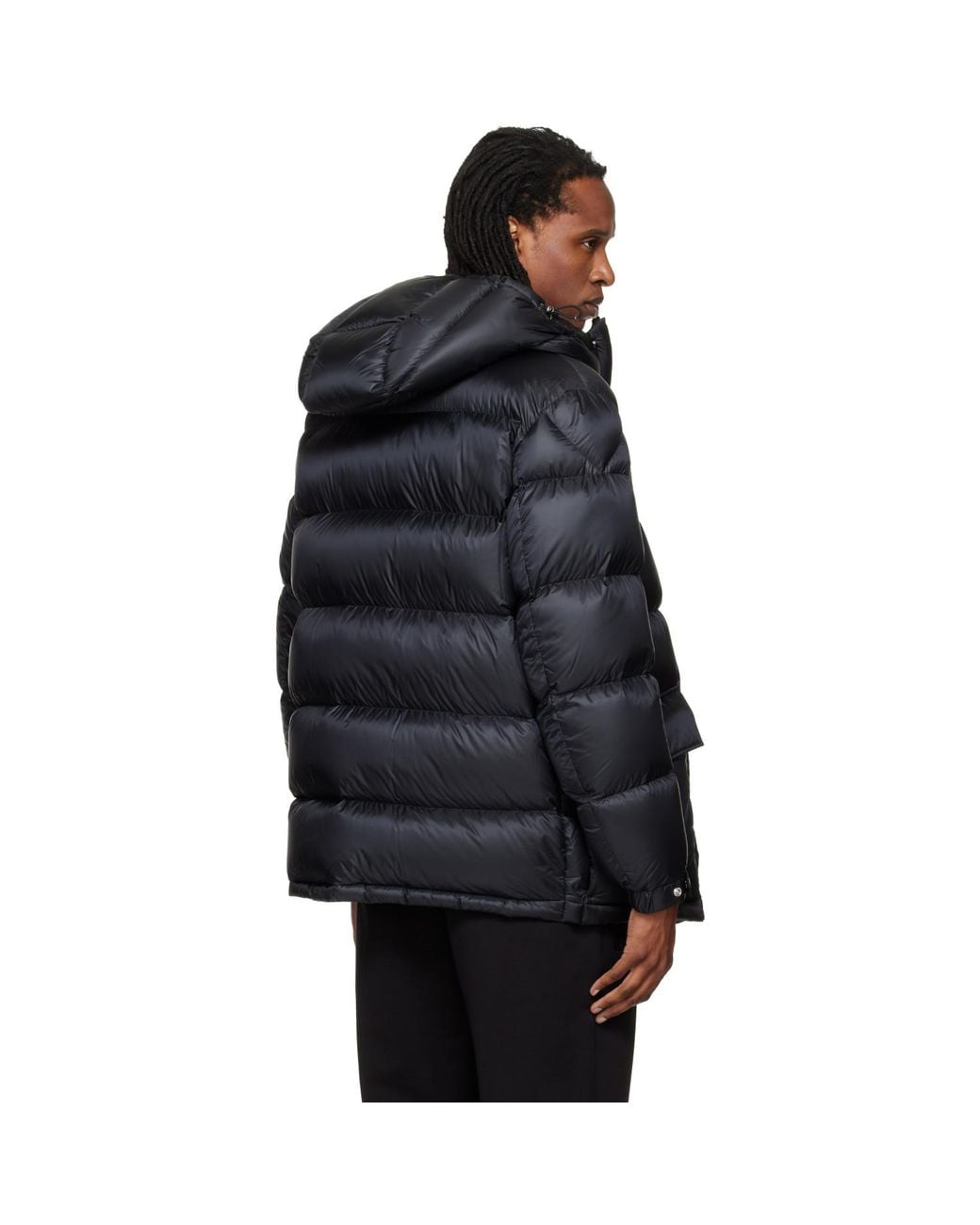 Moncler Black Orelith Short Down Jacket for men