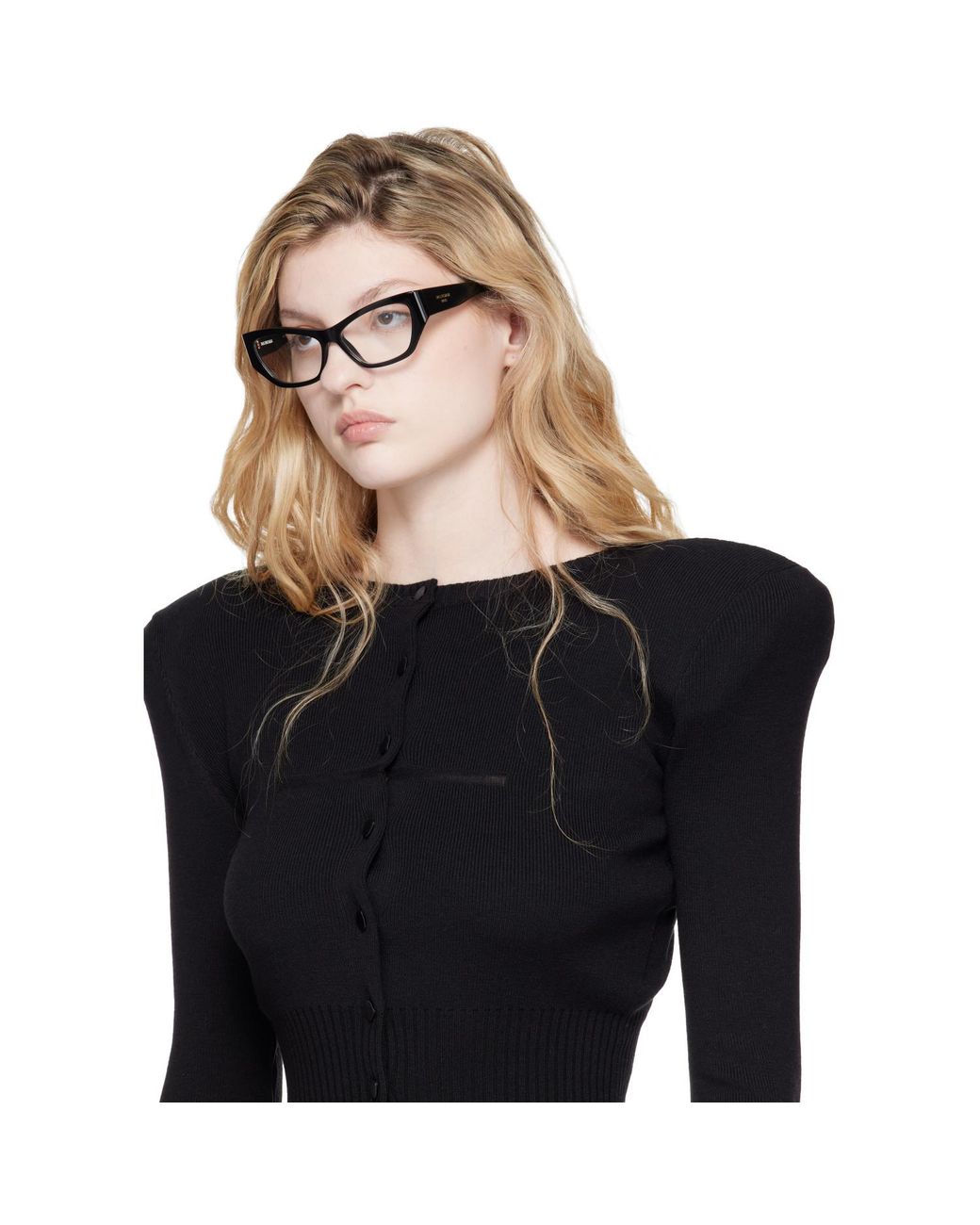 Balenciaga Black Tuesday Cat Eye Glasses