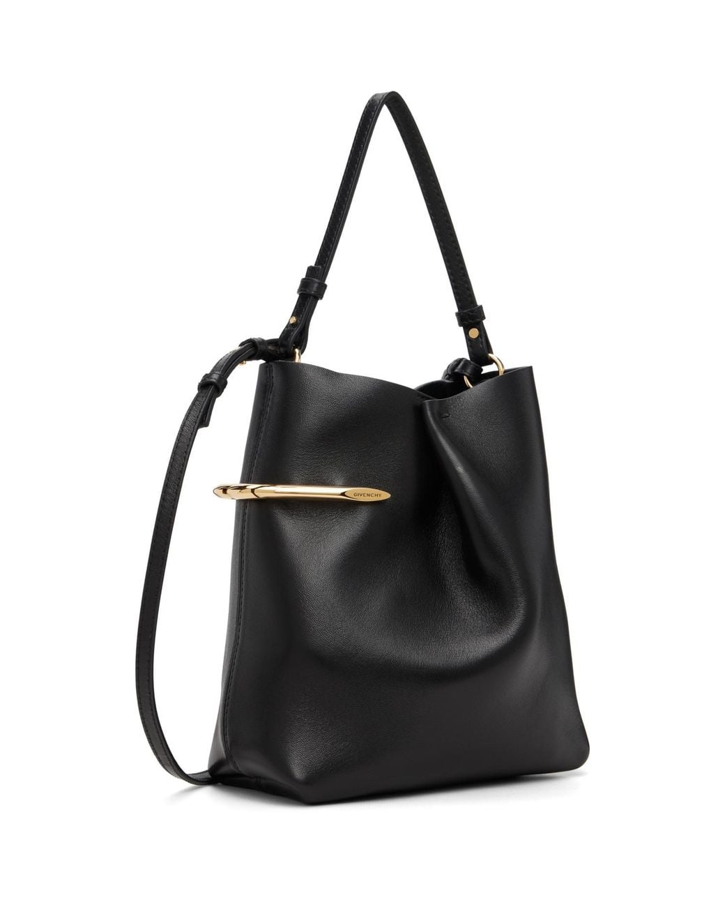 Givenchy Black 'Pinch Me' Pouch Bag