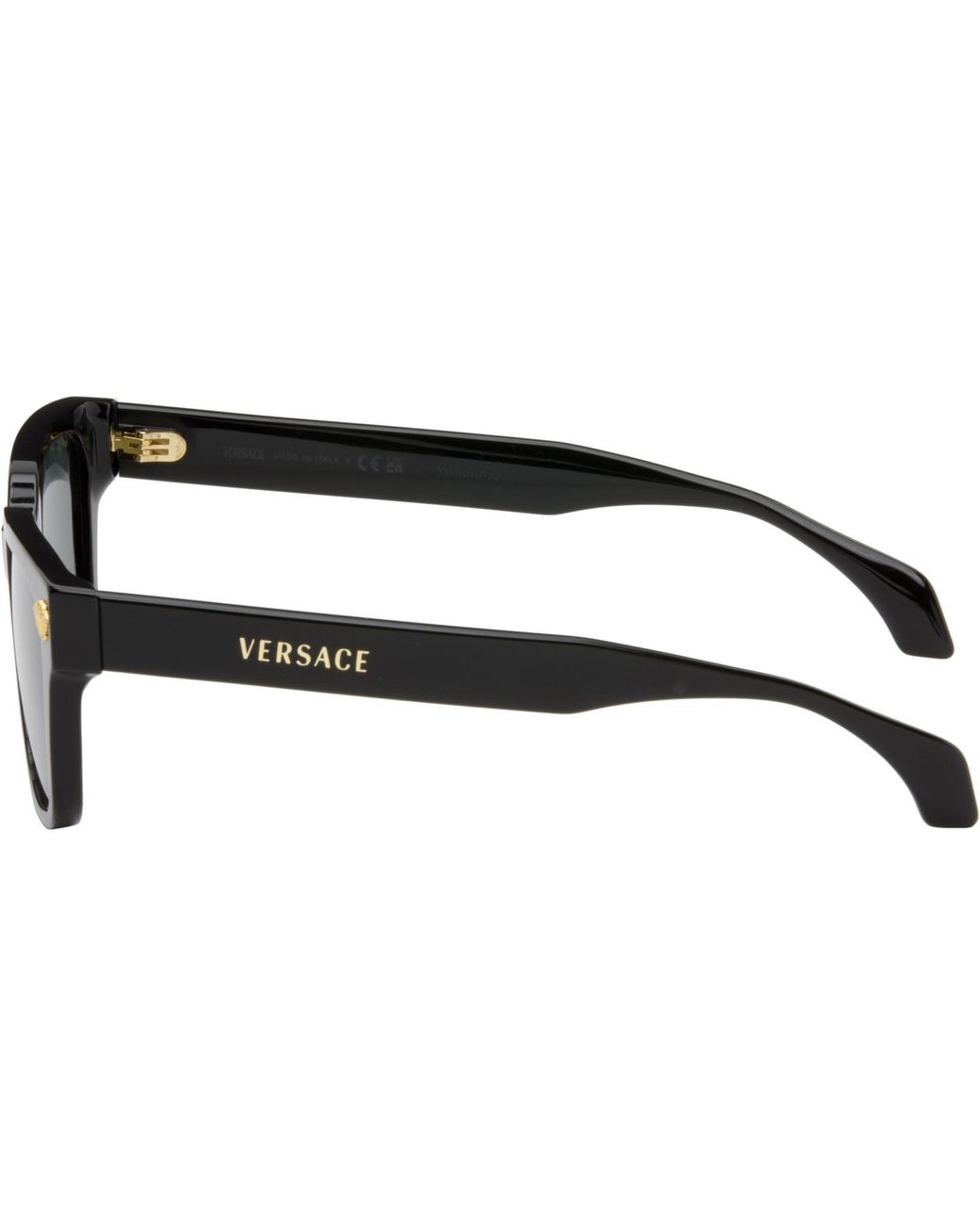 Versace Gray Medusa Sunglasses for men