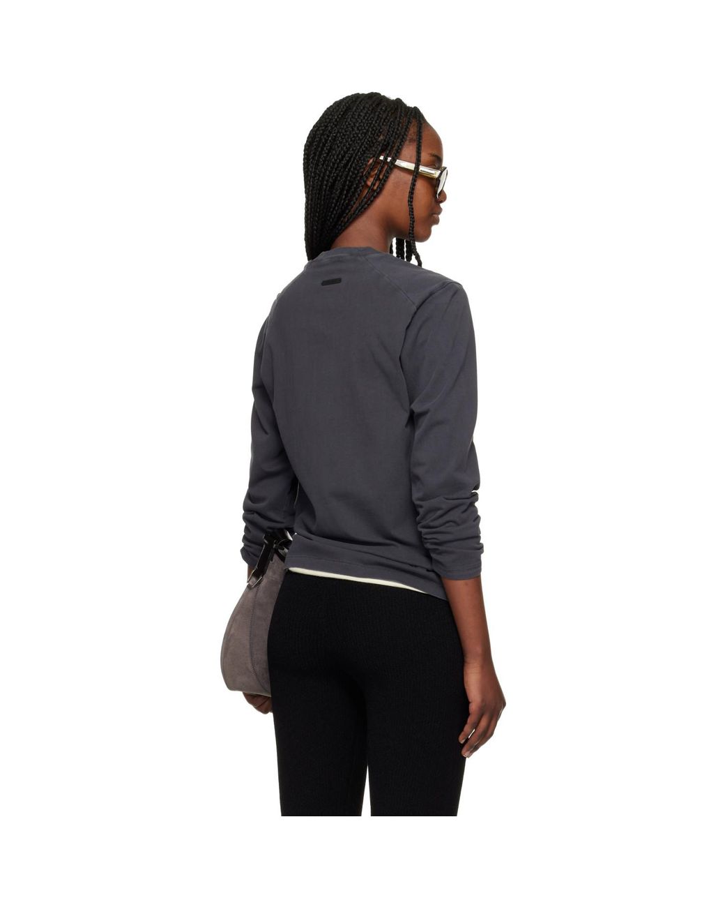 Fear Of God Black Campus Classic Long Sleeve T-Shirt