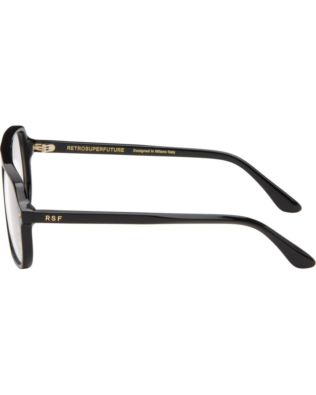 Retrosuperfuture Black Numero 152 Glasses for men